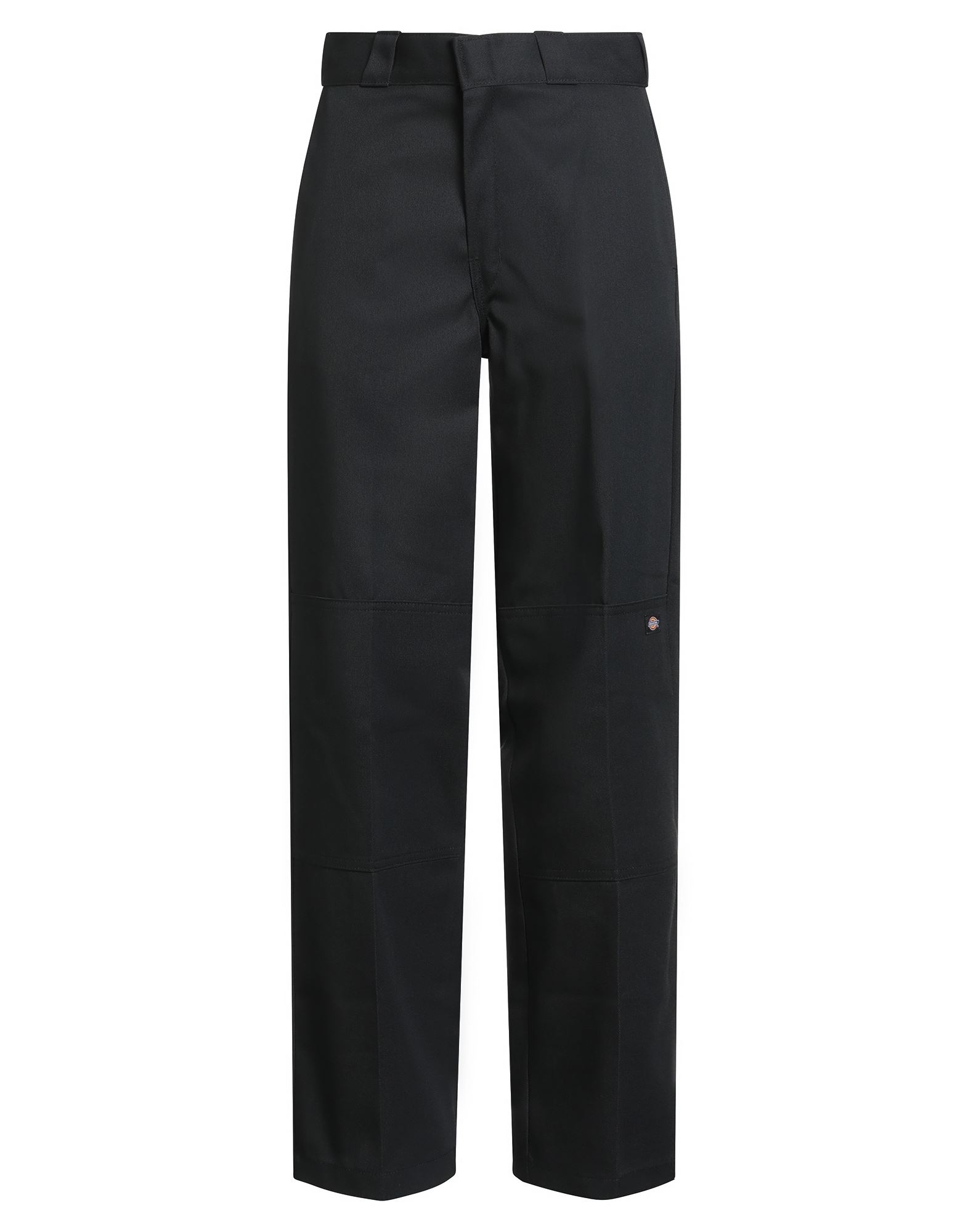 스트레이트 레그 팬츠, 트윌, 솔리드 컬러, 장식 부착 없음, 하이 웨이스트, 레귤러 핏, 지퍼 여밈, 후크 여밈, 멀티 포켓, 세탁기로 세탁, 표백 금지, 건조기 사용가능, 편안함과 우아함이 결합된 격식을 갖춘 세련된 포멀 오피스 룩. 이미지