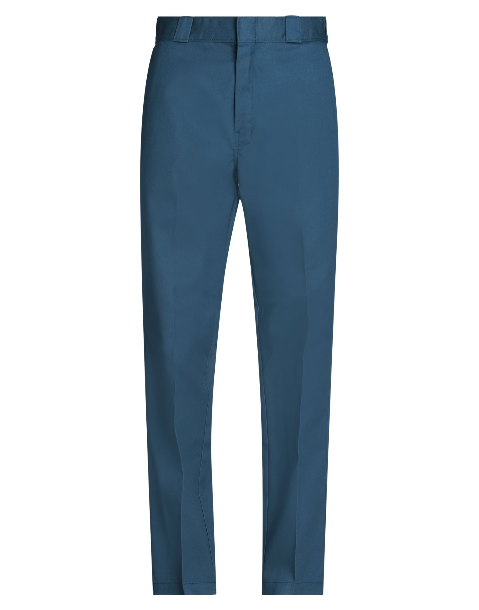 개버딘, 브랜드 로고, 솔리드 컬러, 하이 웨이스트, 벨트 루프, 스트레이트 레그, 레귤러 핏, 지퍼 클로저, 훅&아이, 멀티 포켓, 치노. 이미지