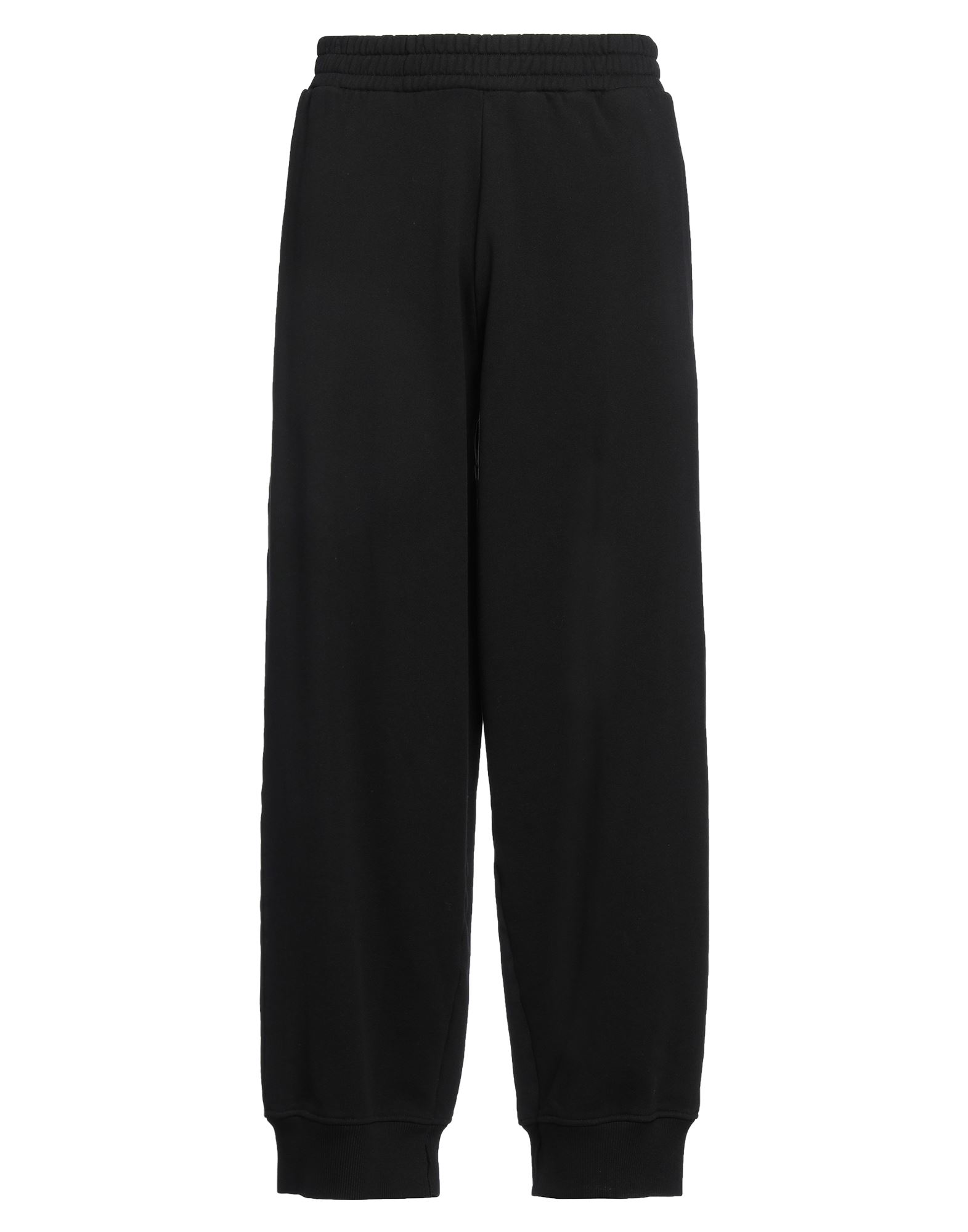 트랙 팬츠, 프렌치 테리, 솔리드 컬러, 브랜드 로고, 하이 웨이스트, 엘라스틱 웨이스트라인, 컴포트 핏, 멀티 포켓, 세탁기 세탁 또는 드라이클리닝, 표백 금지, 건조기 사용불가. 이미지