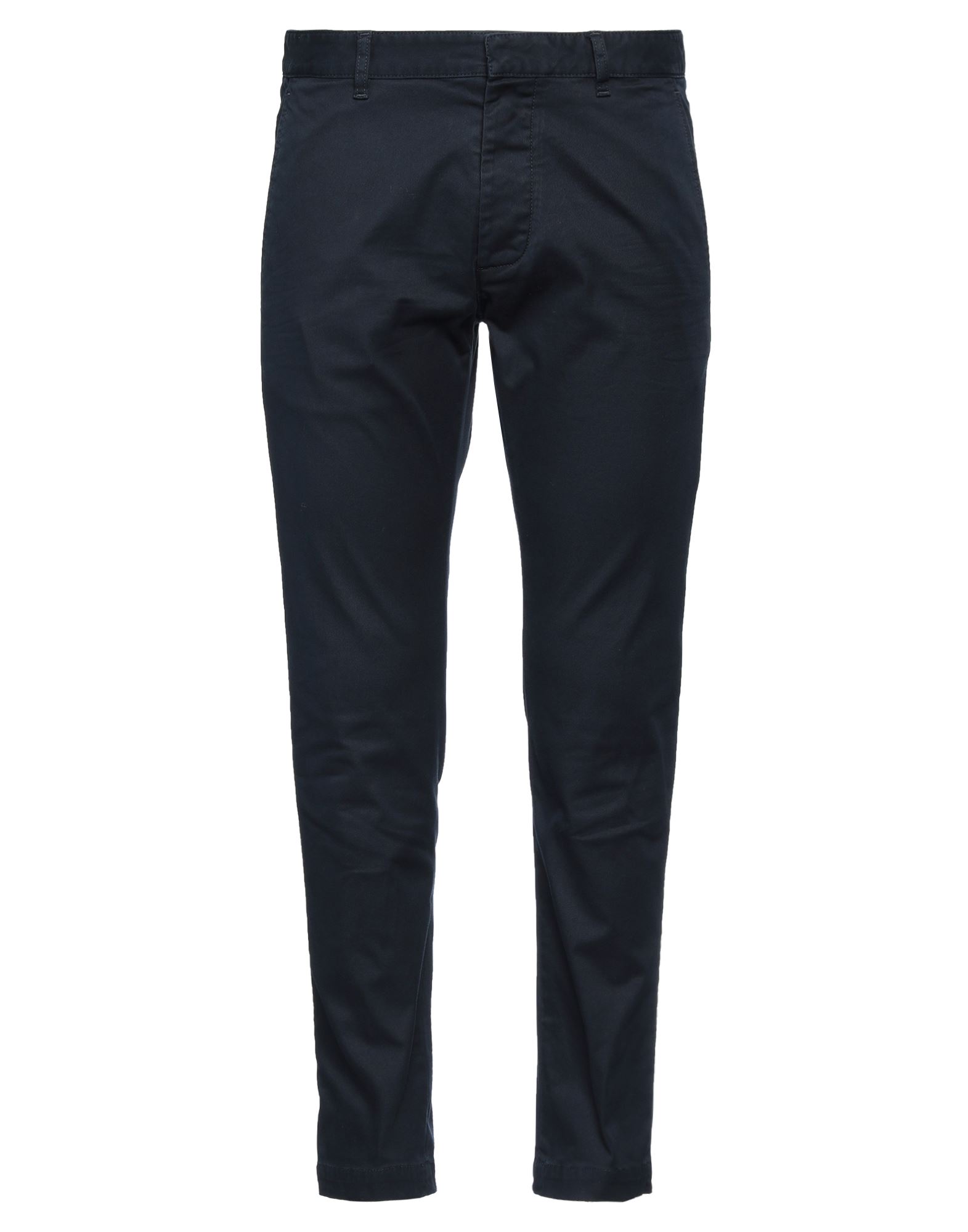 트윌, 브랜드 로고, 솔리드 컬러, 하이 웨이스트, 테이퍼드 레그, 레귤러 핏, 버튼 여밈, 멀티 포켓, 스트레치, 세탁기로 세탁, 표백 금지, 건조기 사용불가, 치노 팬츠. 이미지