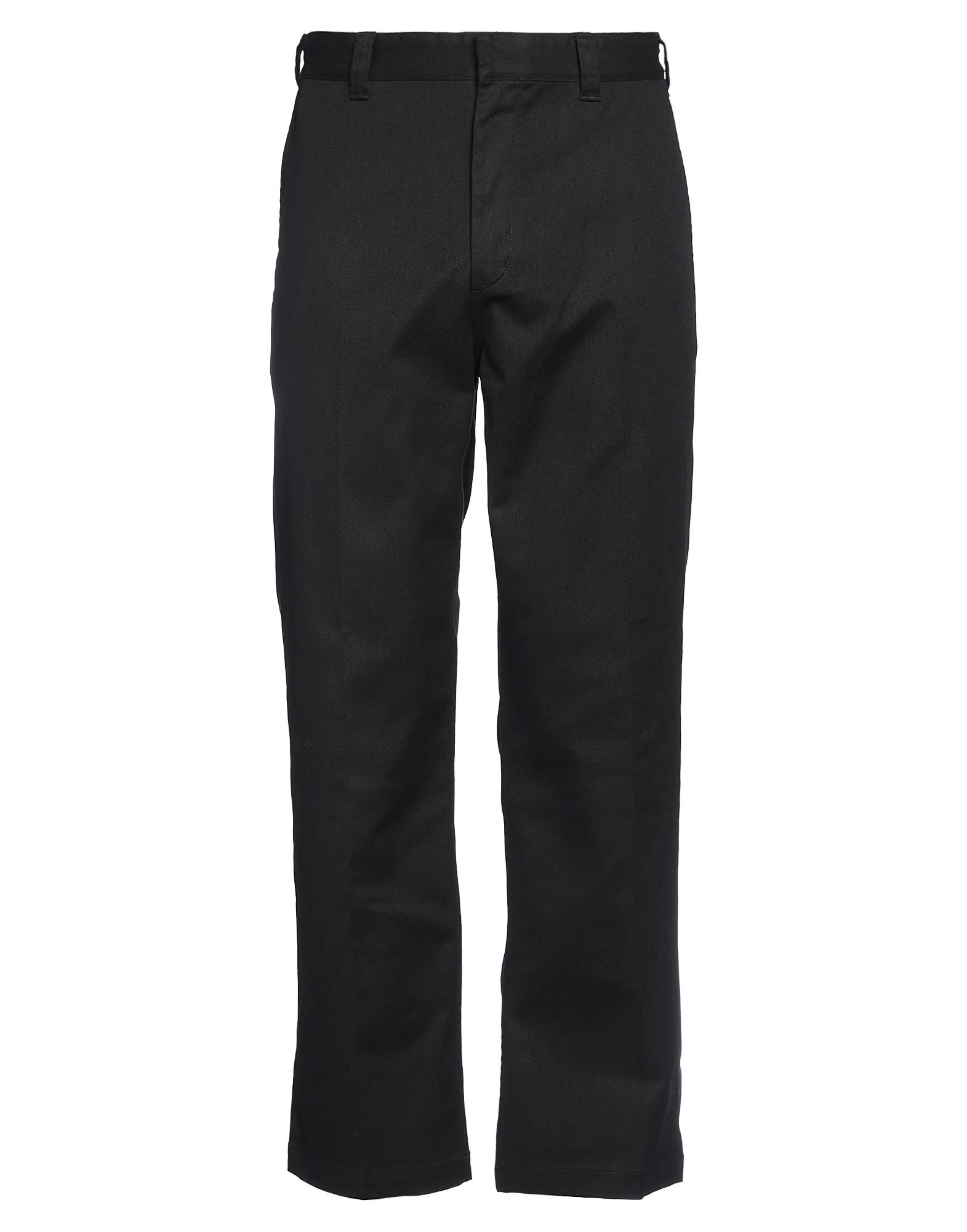 개버딘, 브랜드 로고, 솔리드 컬러, 노멀 웨이스트, 스트레이트 레그, 레귤러 핏, 지퍼 여밈, 후크 여밈, 멀티 포켓, 세탁기로 세탁, 표백 금지, 건조기 사용가능, 치노 팬츠. 이미지