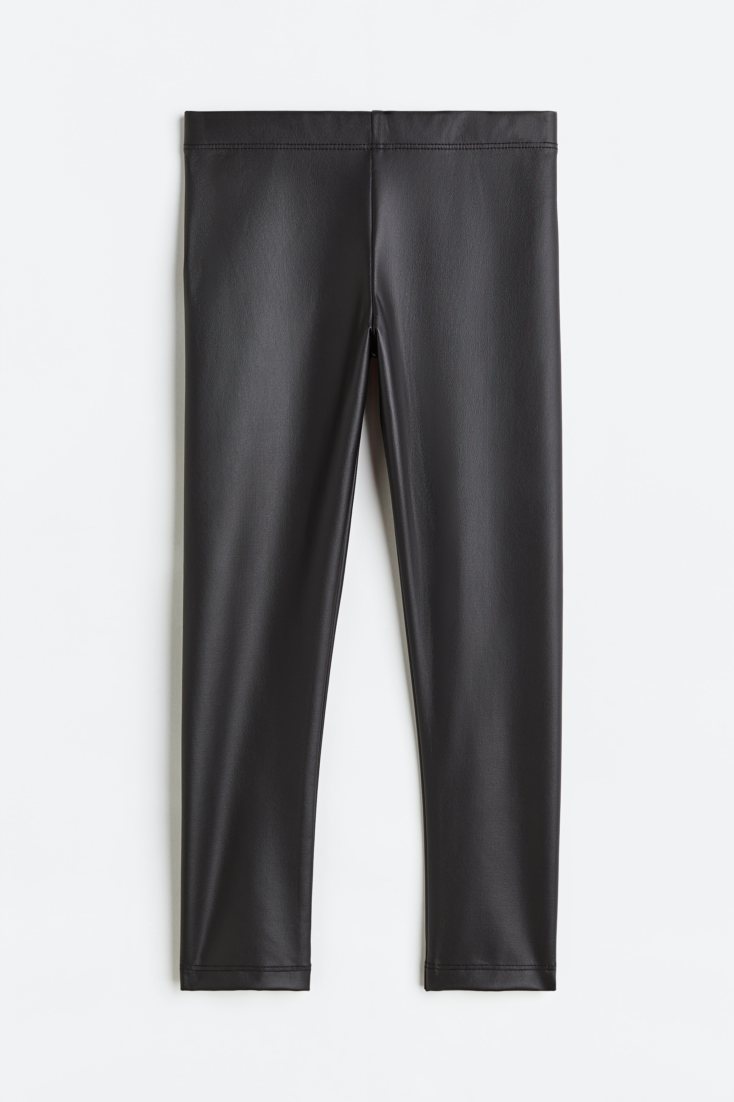 신축성 허릿단의 저지 레깅스. 이미지