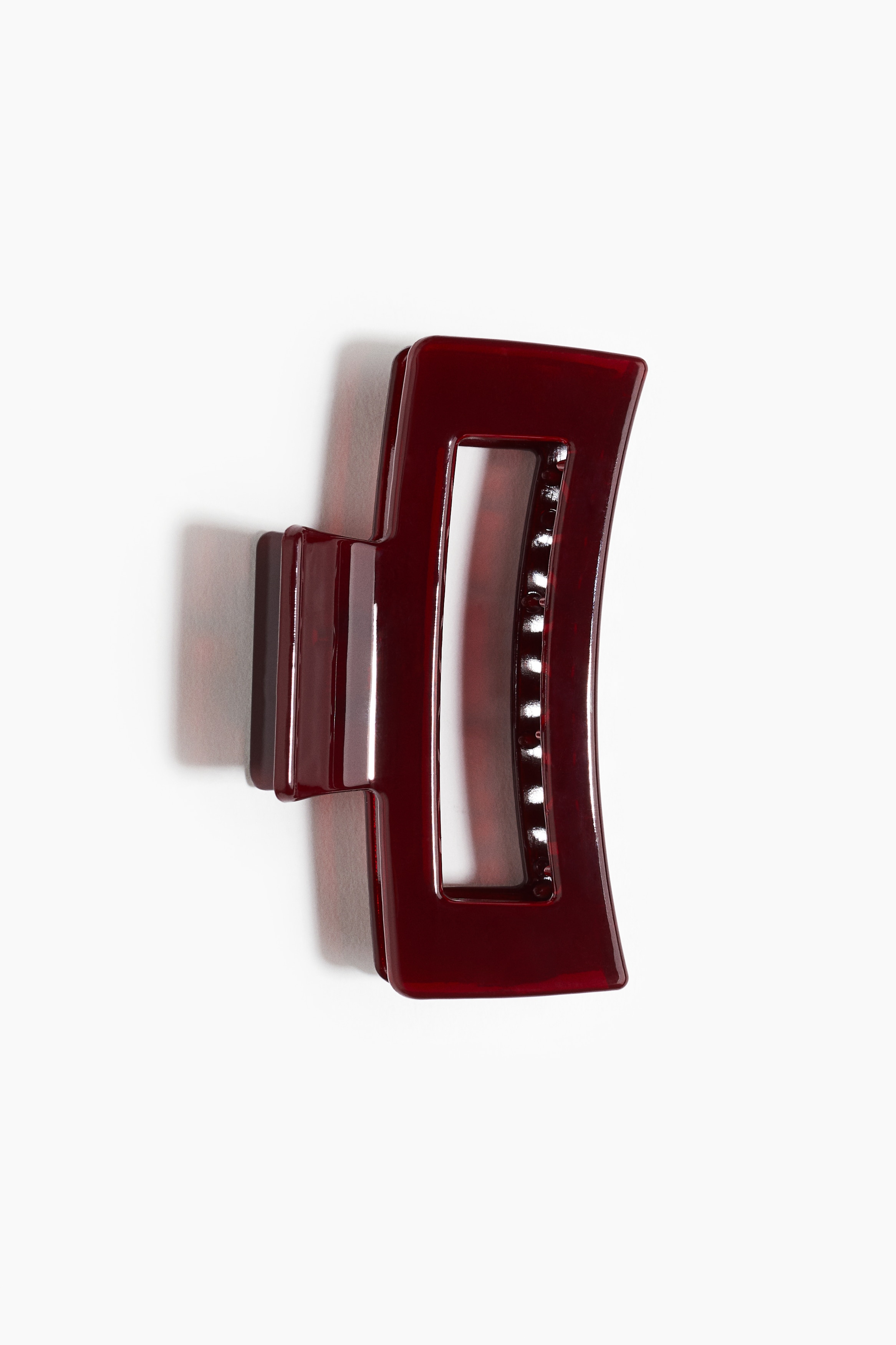 매트한 플라스틱 헤어 클로. 이미지