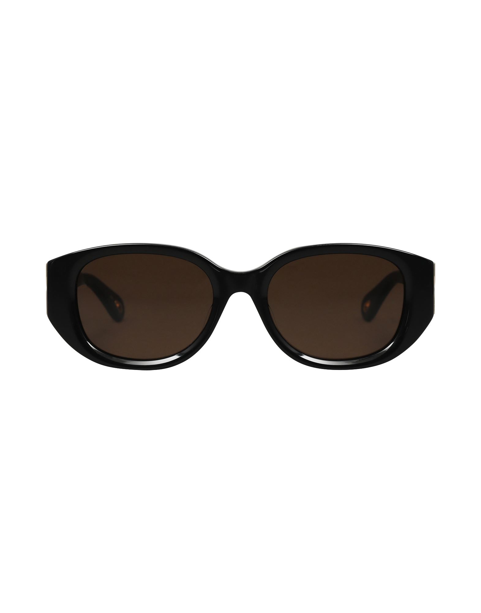 플라스틱, 솔리드 컬러, 브랜드 로고, 메탈/플라스틱 프레임, 오벌 스타일, 틴티드 렌즈, 따뜻한 곳으로 떠나는 휴가나 바다 여행을 위해 꼭 챙겨야 할 머스트 해브 아이템. 이미지