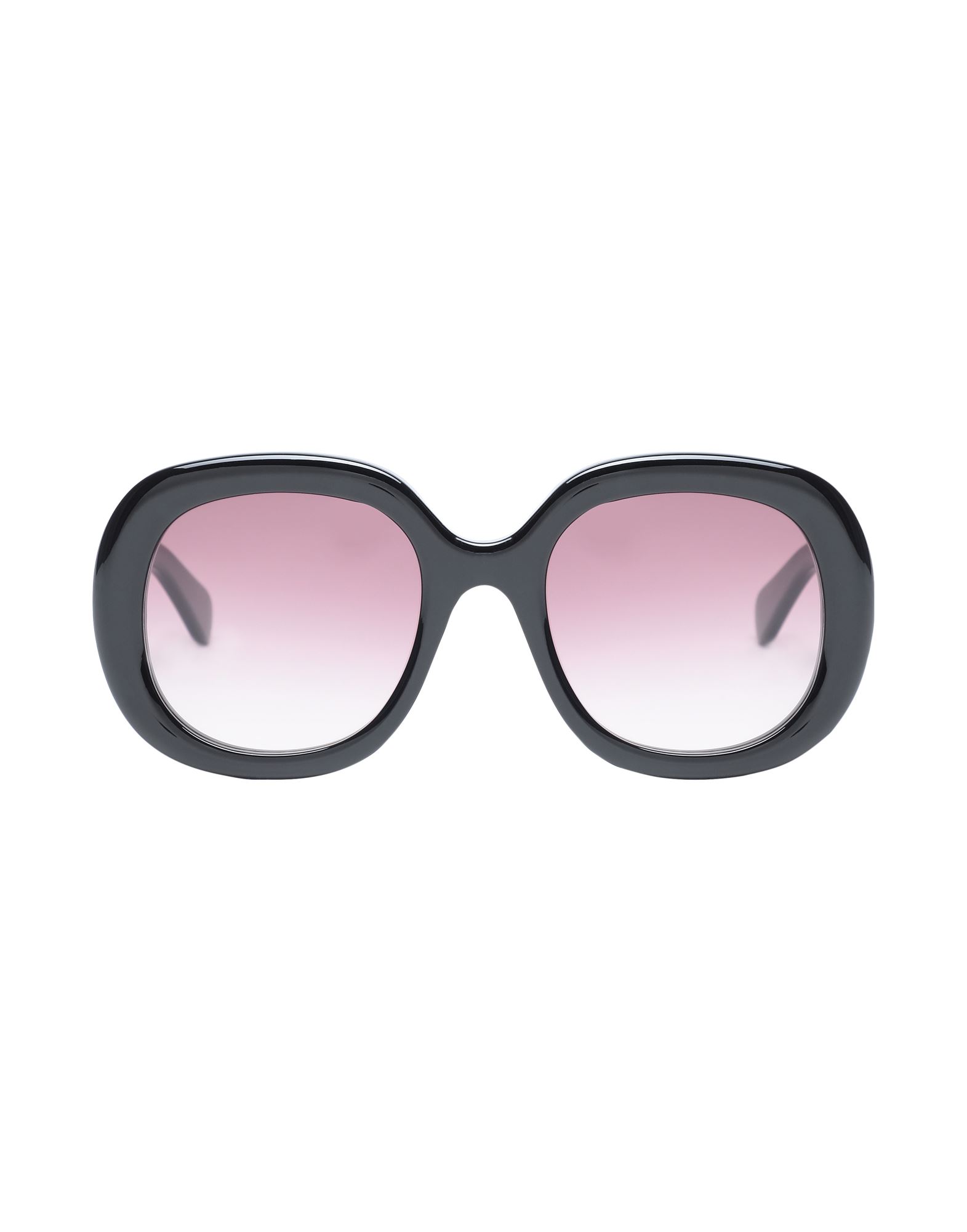 브랜드 로고, 플라스틱 프레임, 스퀘어 스타일, 틴티드 렌즈, 그레이디언트. 이미지