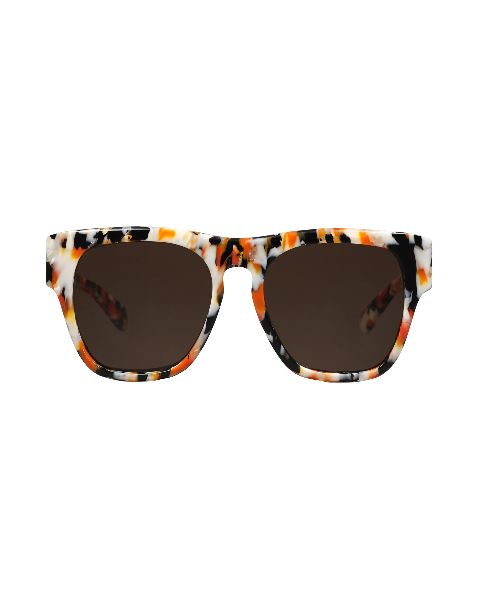 플라스틱, 브랜드 로고, 플라스틱 프레임, 스퀘어 스타일, 틴티드 렌즈. 이미지