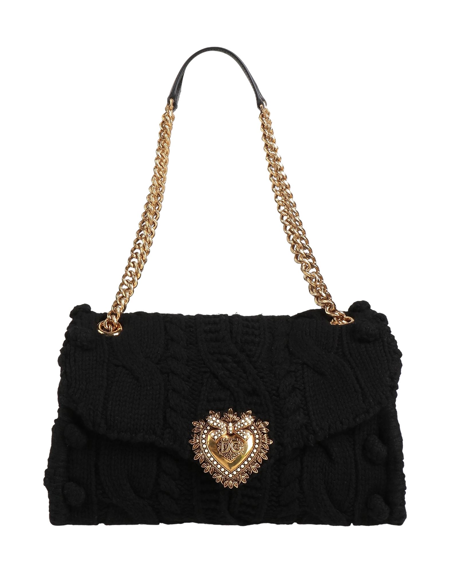 플랩백, 케이블 니트, 장식 디테일 솔리드 컬러, 브랜드 로고, 가죽 인서트, 마그네틱 클로져, 안감없음, 내부 포켓, 더블 핸들, 라지 스타일, 동물성 비섬유 자재 함유. 이미지