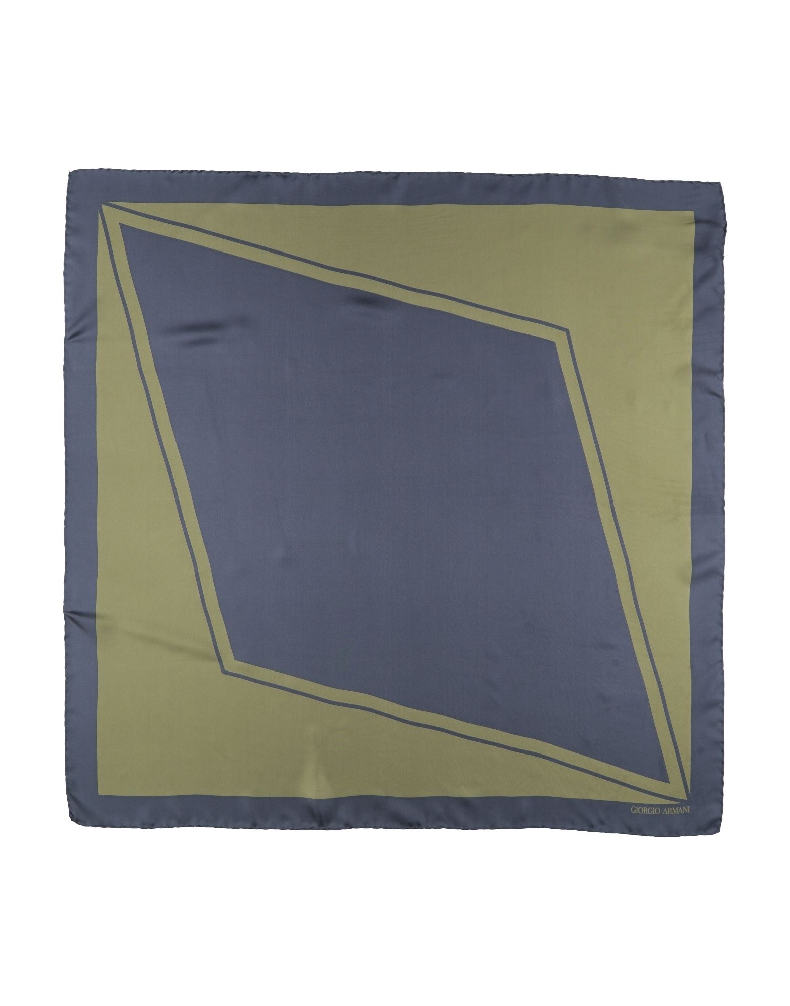 트윌, 새틴 피니쉬, 브랜드 로고, 투톤 패턴, 스카프. 이미지