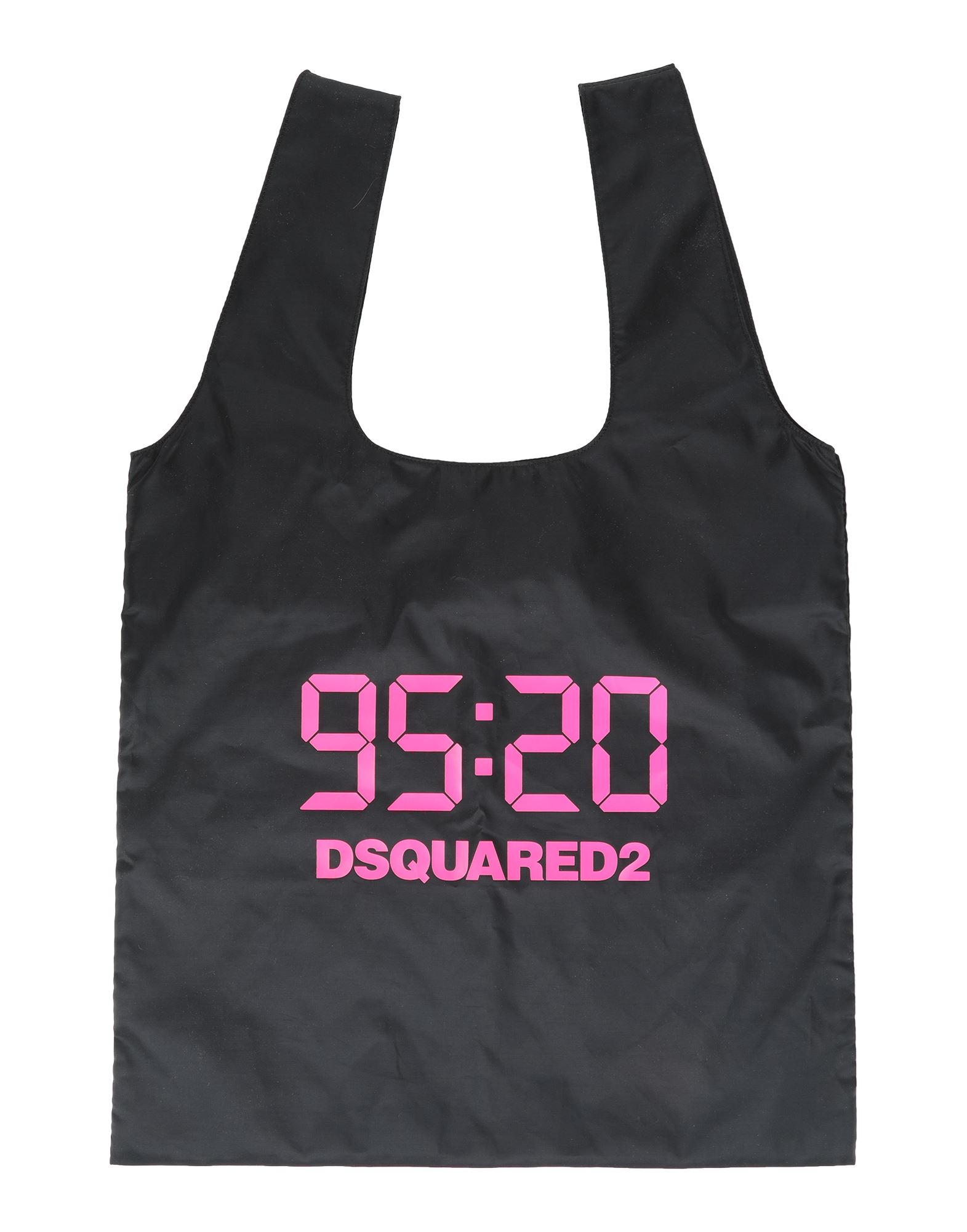 맥시, 테크니컬 패브릭, 브랜드 로고, 프린트 디테일 솔리드 컬러, 안감없음, 더블 핸들, 데이타임. 이미지