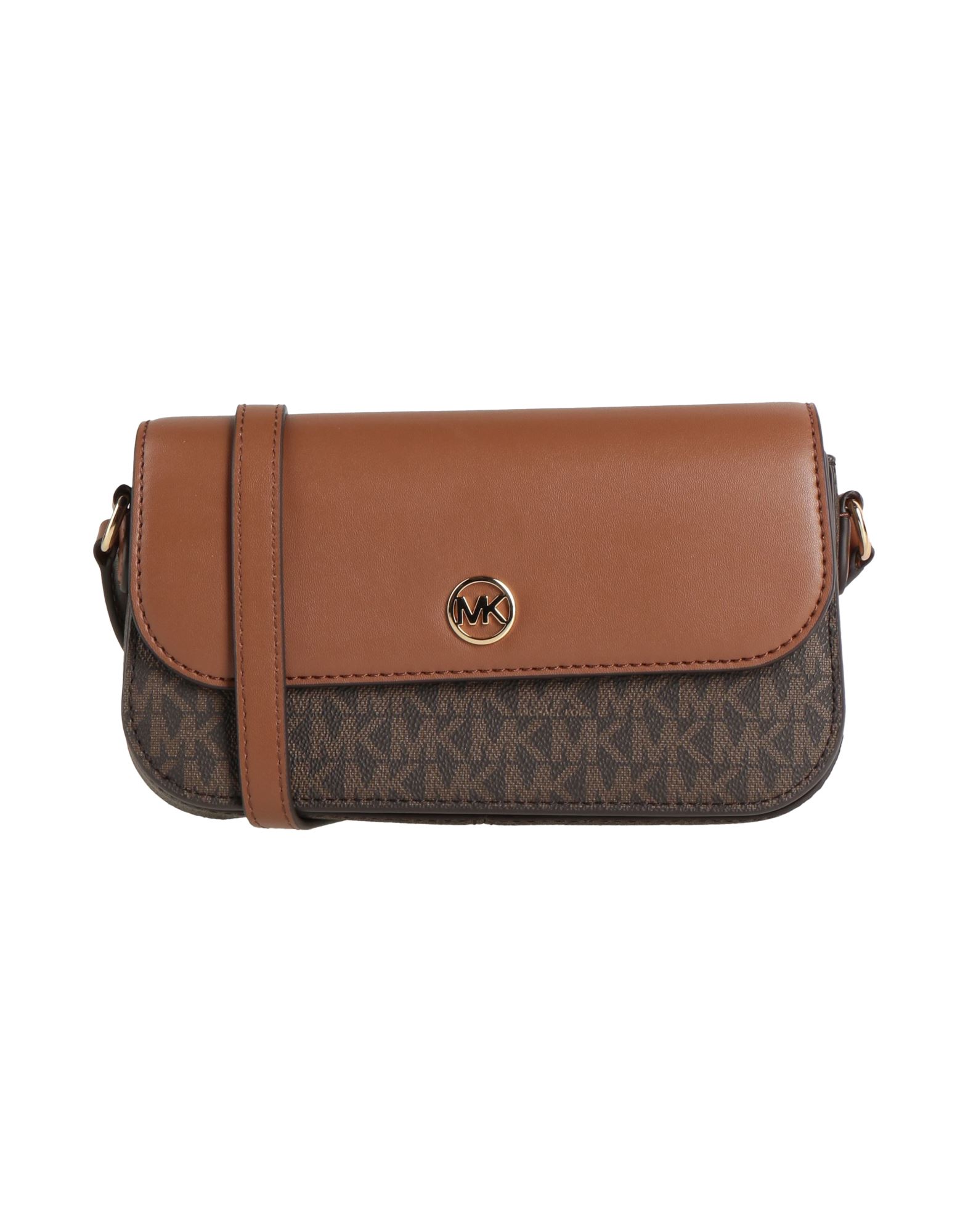 플랩백, 인조가죽, 로고 디자인, 브랜드 로고, 마그네틱 클로져, 안감있음, 내부 포켓, 조절가능 숄더 스트랩, 미디엄 스타일. 이미지