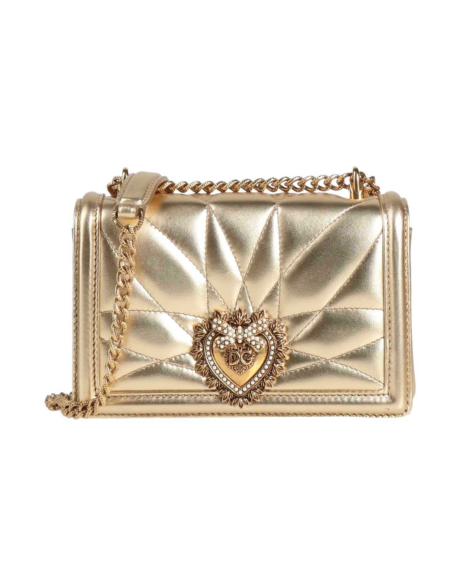 플랩백, 가죽, 메탈릭 효과, 장식 디테일 솔리드 컬러, 장식 효과, 브랜드 로고, 클래스프 클로져, 싱글 핸들, 스몰 스타일, 동물성 비섬유 자재 함유. 이미지