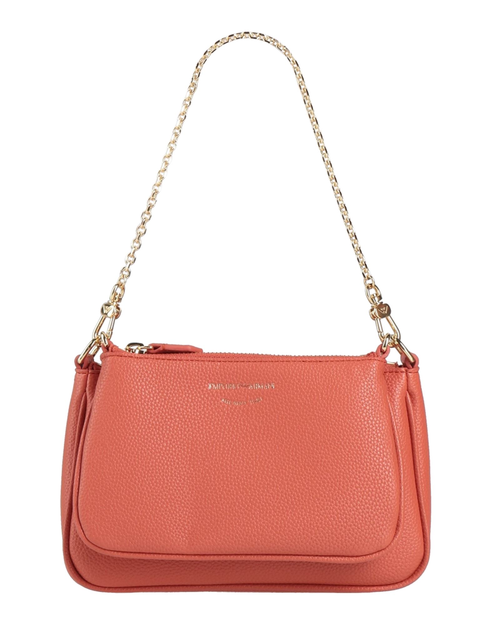 핸드백, 인조가죽, 솔리드 컬러, 브랜드 로고, 지퍼 여밈, 안감있음, 분리 가능한 핸들, 탈착가능 숄더 스트랩, 미디엄 스타일. 이미지