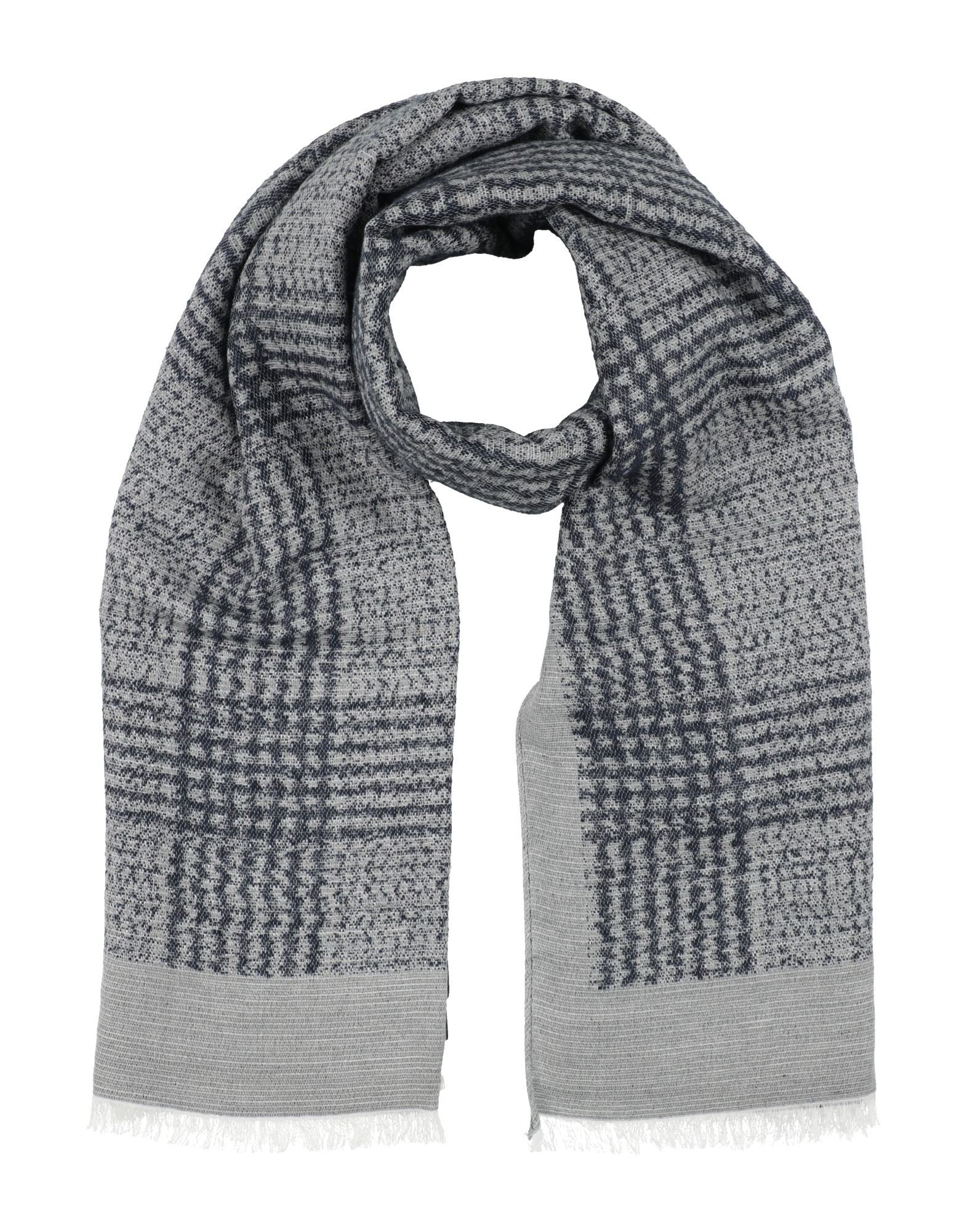 스카프 & 머플러, 플란넬, 투톤 패턴, 브랜드 로고, 손세탁 또는 드라이클리닝, 표백 금지, 건조기 사용불가. 이미지