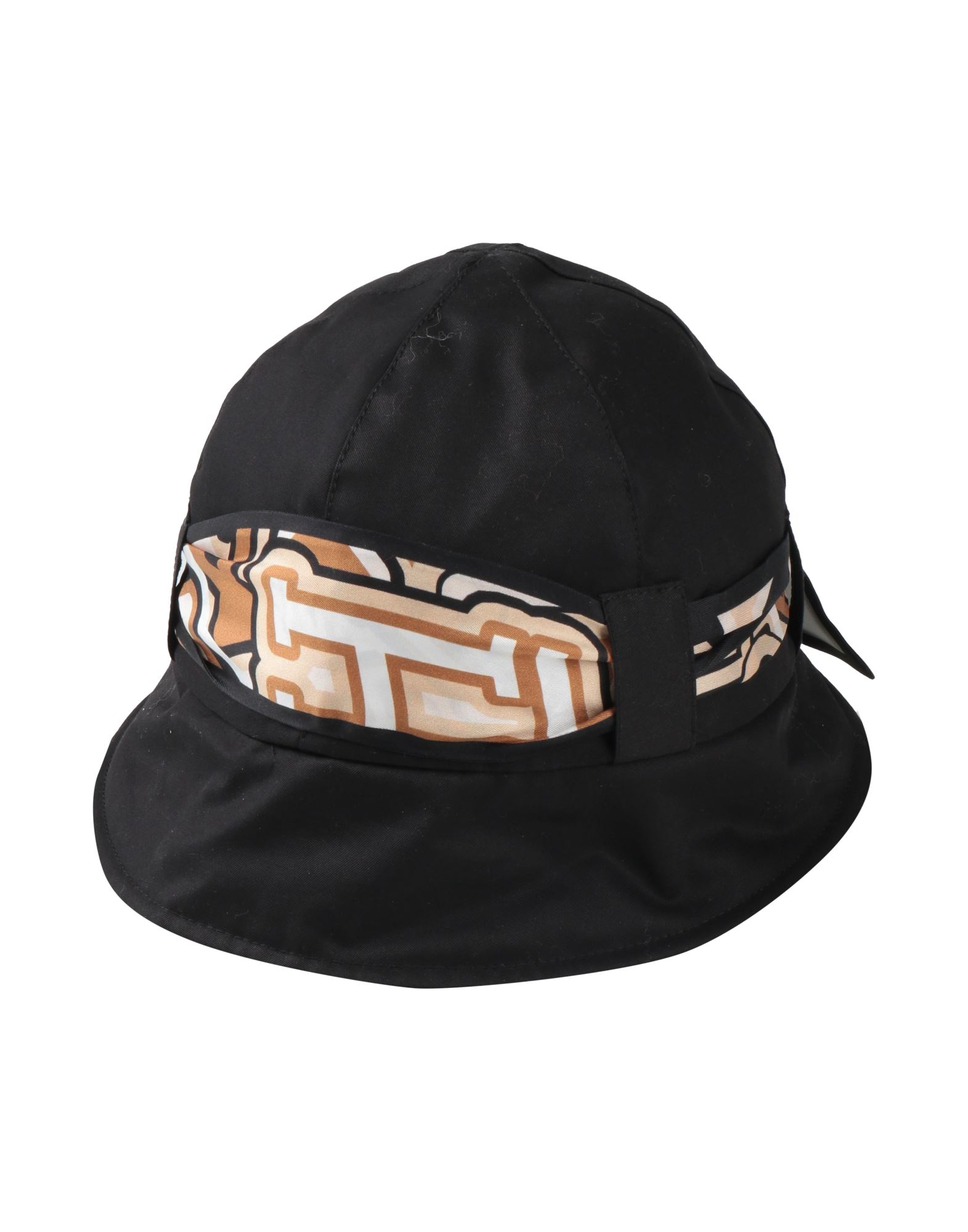 버킷 햇, 트윌, 장식 디테일 솔리드 컬러, 디테쳐블 디테일, 브랜드 로고, 미디움 브림, 드라이클리닝, 표백 금지, 건조기 사용불가, 다림질 금지. 이미지