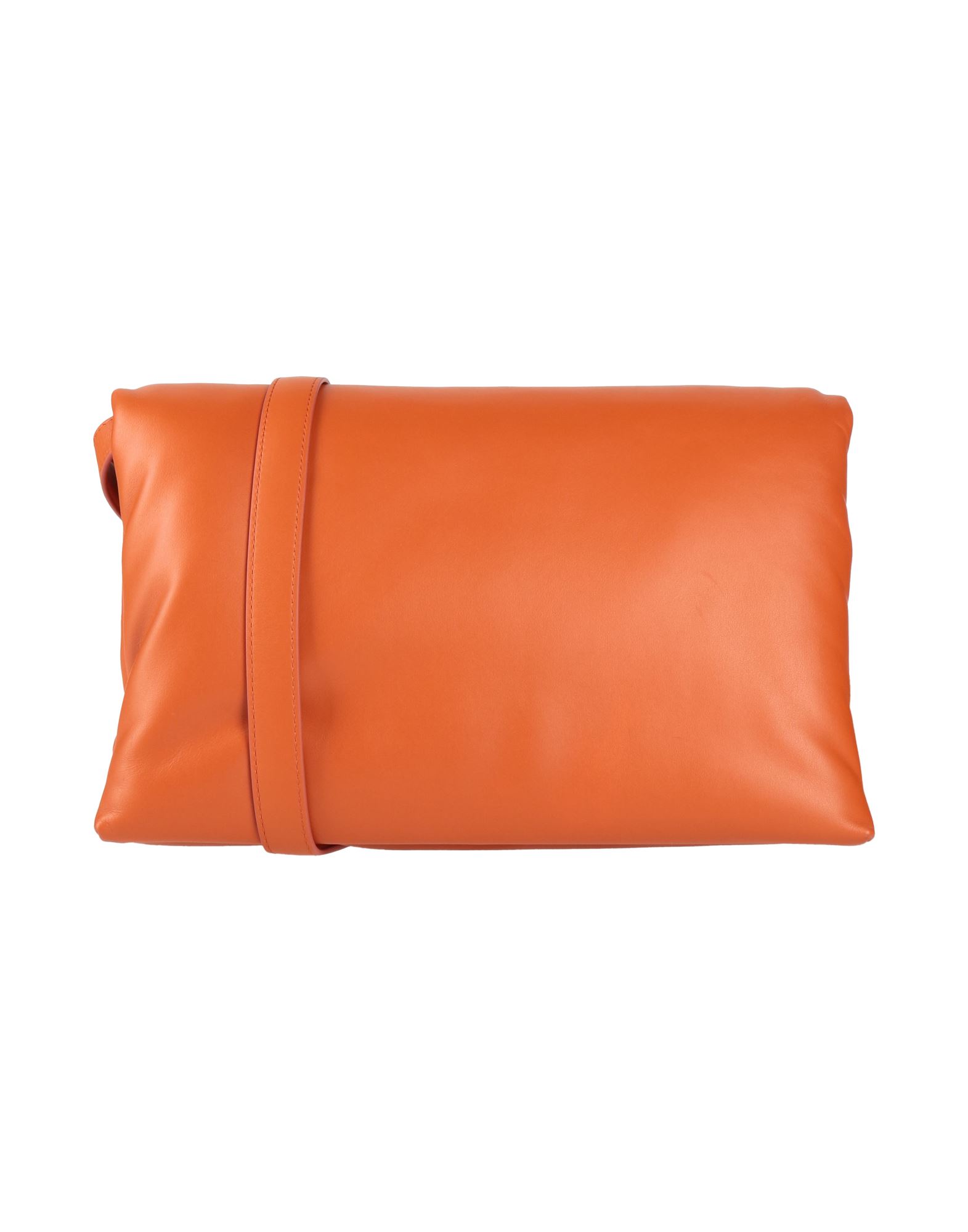 미디엄, 가죽, 장식 부착 없음, 솔리드 컬러, 가죽 백킹, 클래스프 클로져, 조절가능 숄더 스트랩, 데이타임, 동물성 비섬유 자재 함유, 플랩백. 이미지