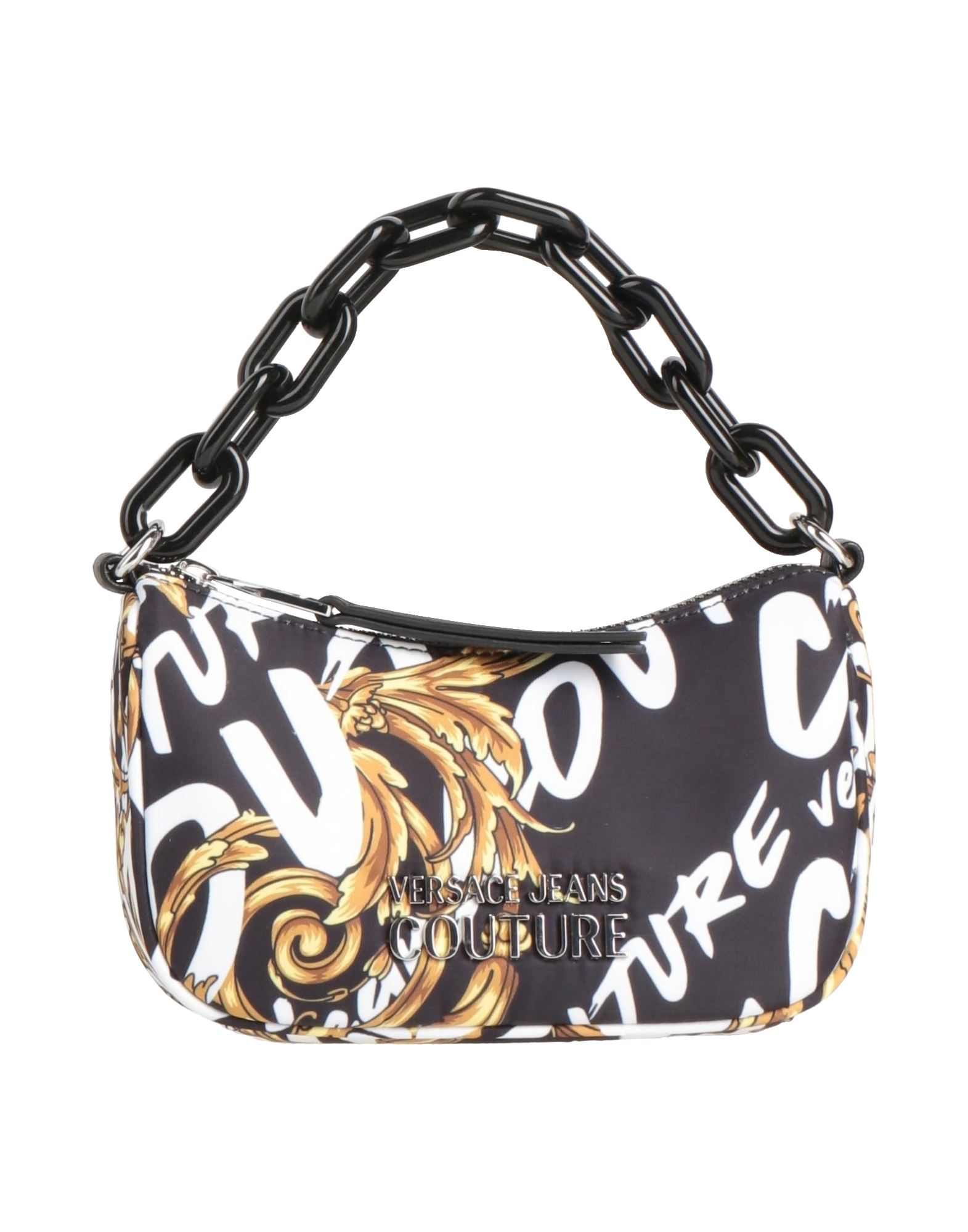 스몰, 테크니컬 패브릭, 브랜드 로고, 로고 디자인, 안감있음, 지퍼 클로저, 내부 지퍼 포켓, 싱글 핸들, 탈착가능 숄더 스트랩, 이브닝 & 특별 행사, 핸드백. 이미지