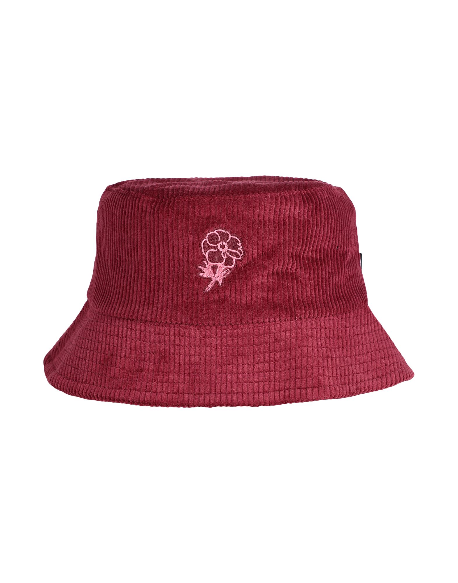 코듀로이, 브랜드 로고, 자수 장식, 장식 디테일 솔리드 컬러, 미디움 브림, 피셔맨 햇. 이미지