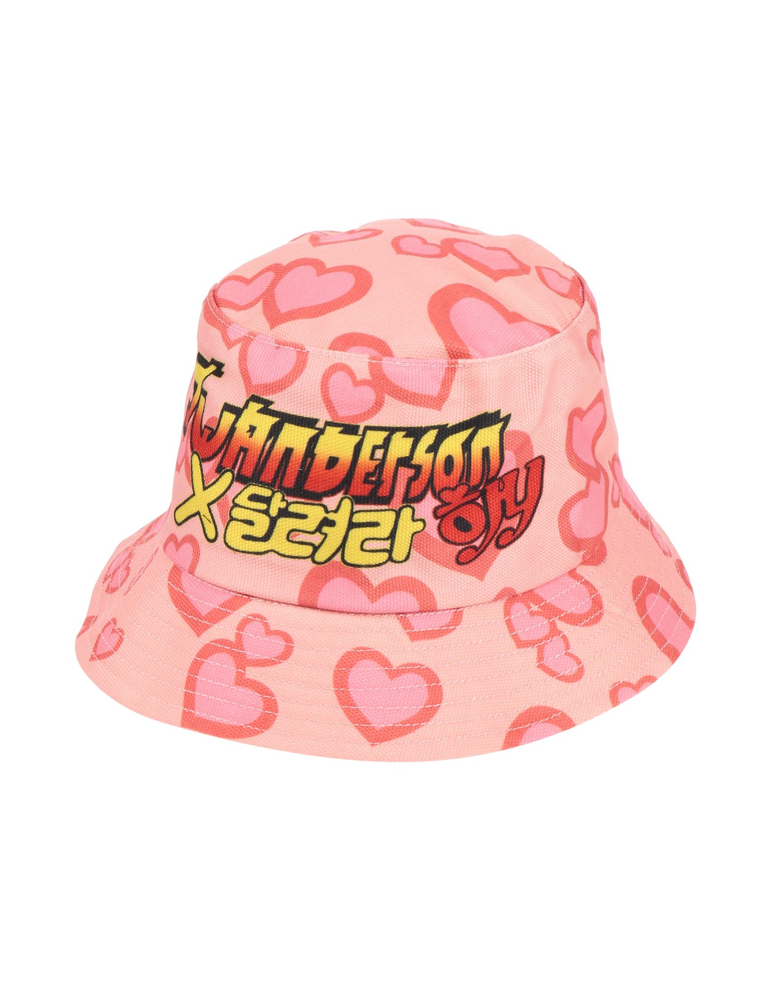 버킷 햇, 캔바스, 라이트웨이트 니트, 멀티컬러 패턴, 브랜드 로고, 소프트 바이저. 이미지