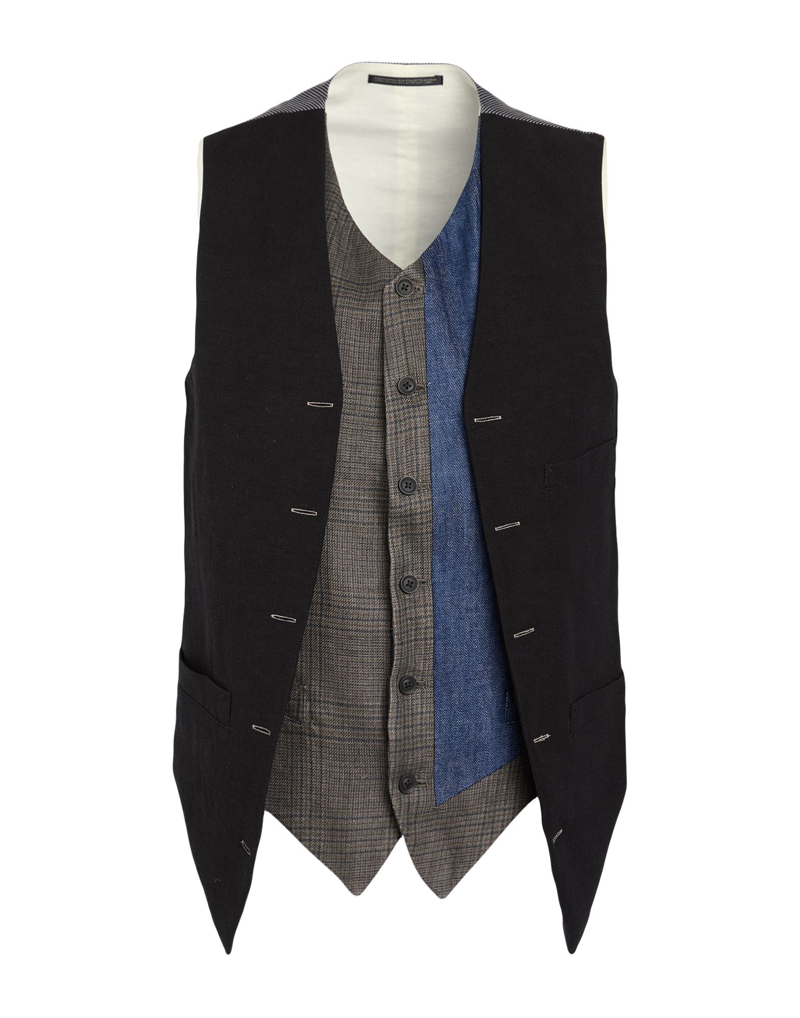 우븐, 멀티컬러 패턴, 장식 부착 없음, 안감있음, 버튼 여밈, 드라이클리닝, 표백 금지, 건조기 사용불가, 다림질 금지. 이미지