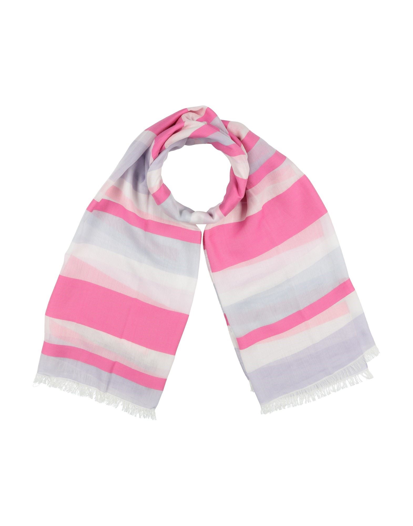 스톨, 거즈, 스트라이프, 브랜드 로고, 프린지, 손세탁 또는 드라이클리닝, 표백 금지, 건조기 사용불가. 이미지