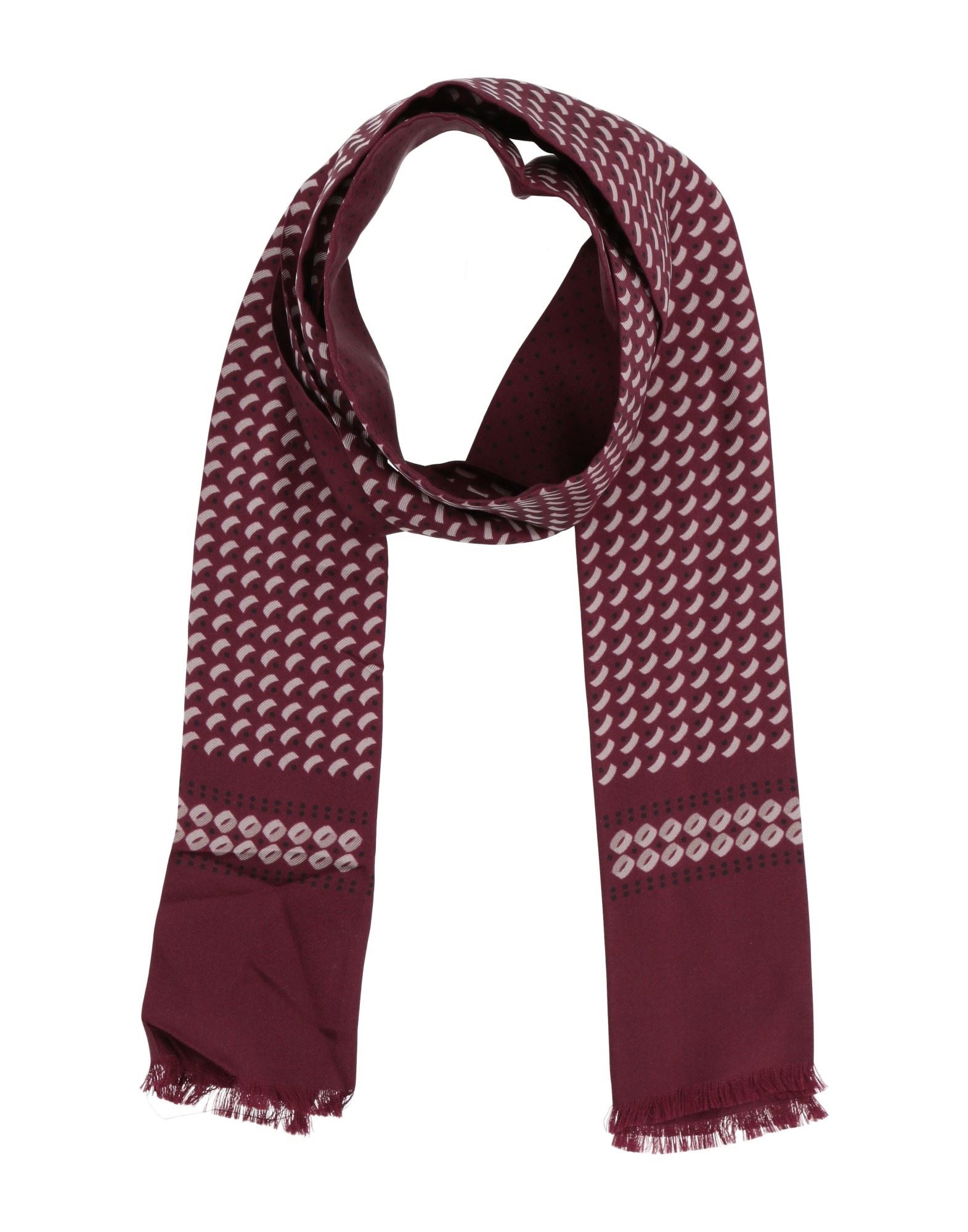 넥타이, 새틴, 멀티컬러 패턴, 브랜드 로고, 프린지. 이미지