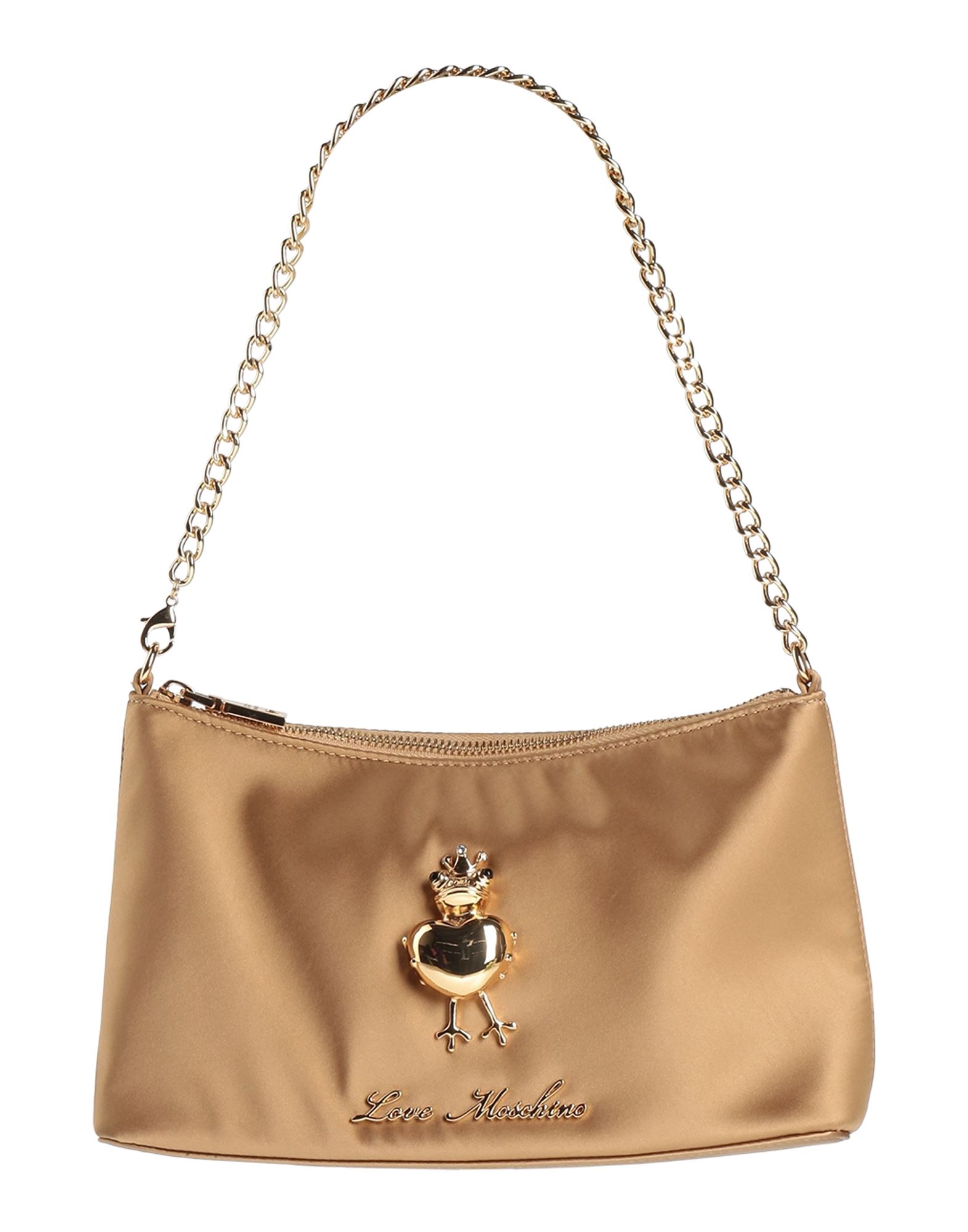 핸드백, 새틴, 장식 디테일 솔리드 컬러, 장식 효과, 브랜드 로고, 지퍼 여밈, 안감있음, 내부 포켓, 싱글 핸들, 미니 스타일. 이미지