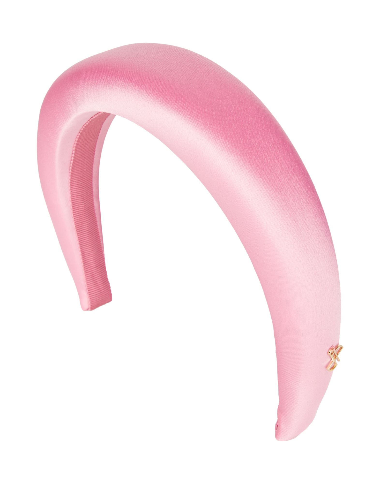 헤어밴드, 새틴, 솔리드 컬러, 브랜드 로고. 이미지