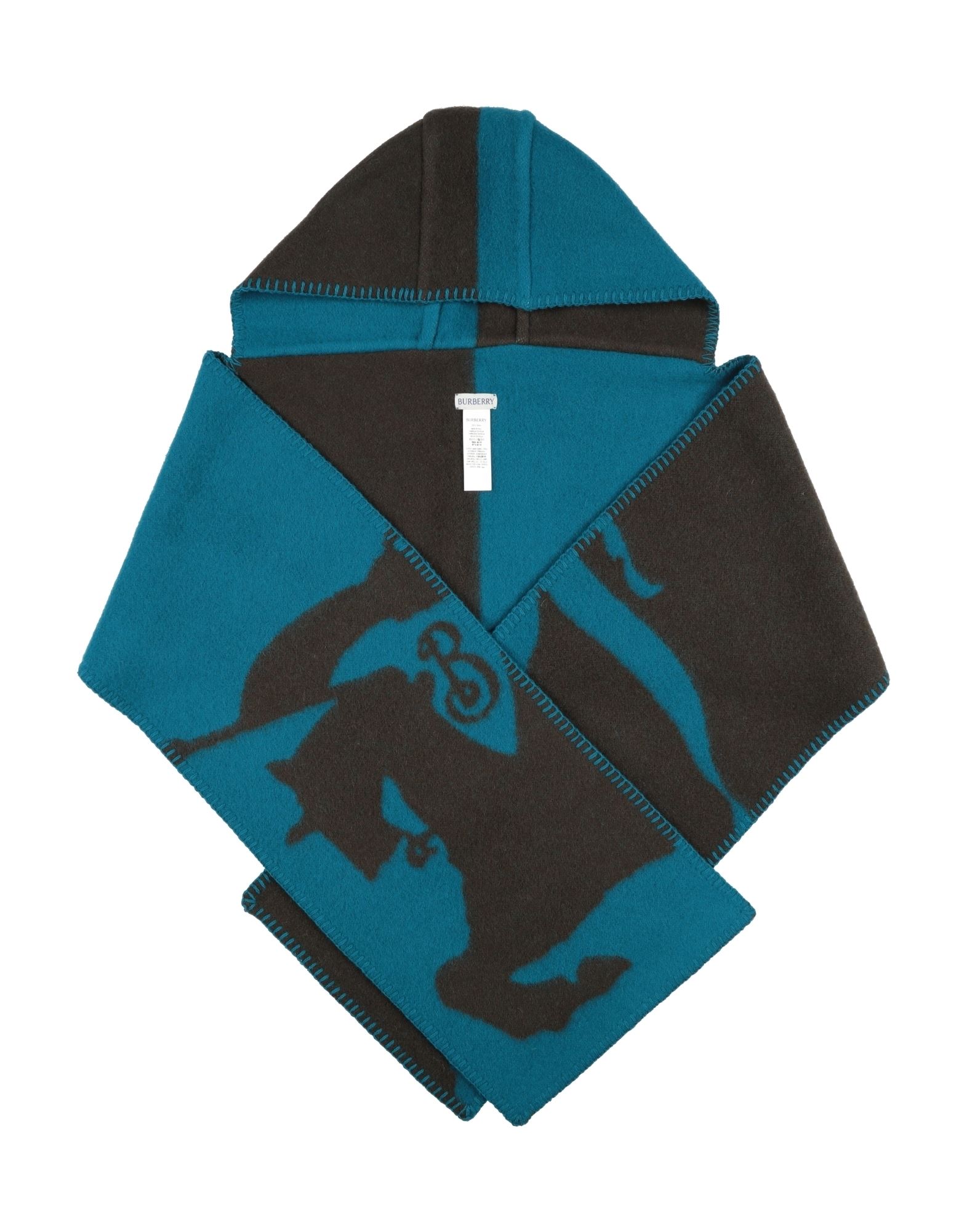 스카프 & 머플러, 보일드 울, 투톤 패턴, 장식 부착 없음, 드라이클리닝, 표백 금지, 건조기 사용불가. 이미지