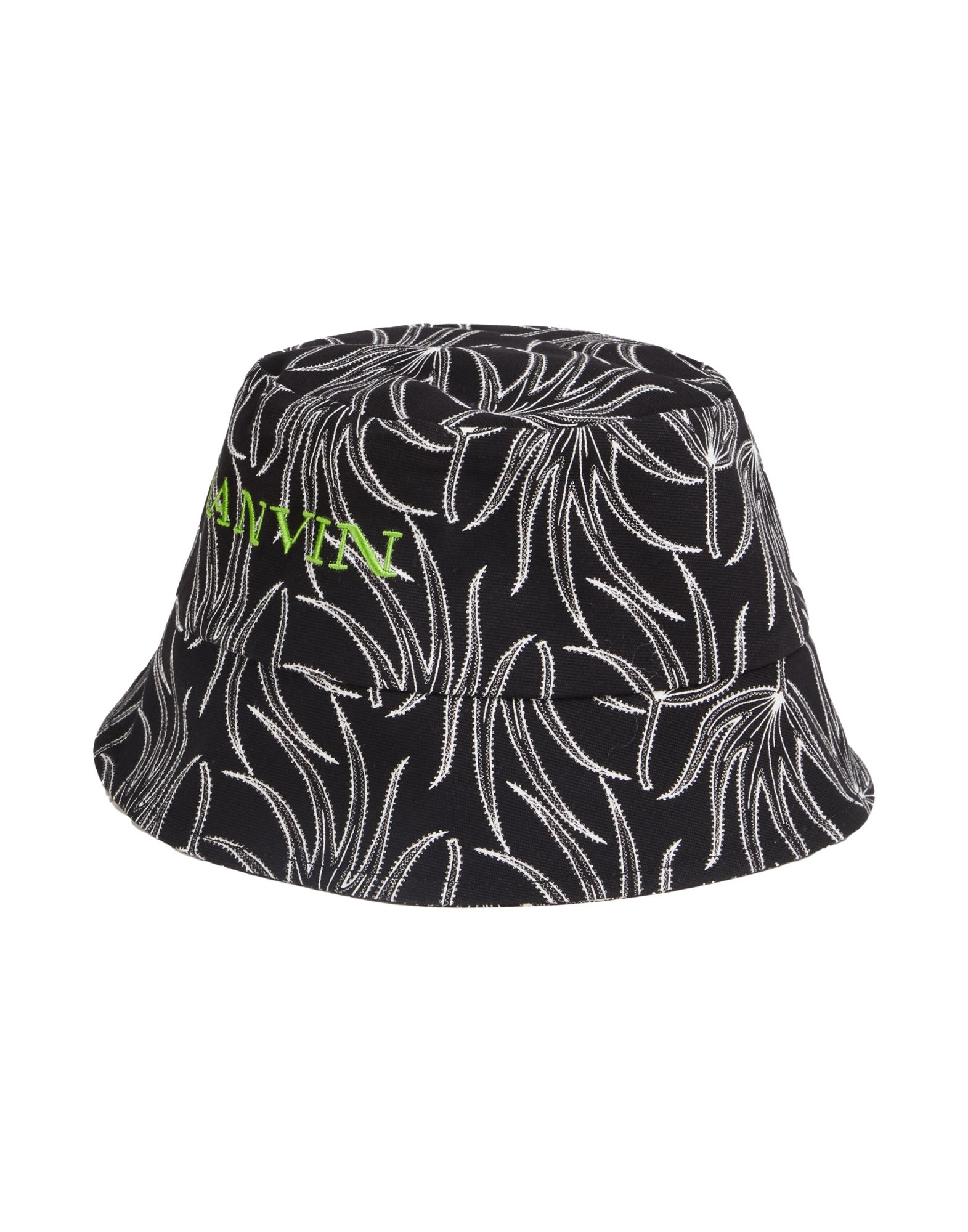 버킷 햇, 우븐, 투톤 패턴, 자수 로고 장식, 스몰 브림, 드라이클리닝, 표백 금지, 건조기 사용불가. 이미지