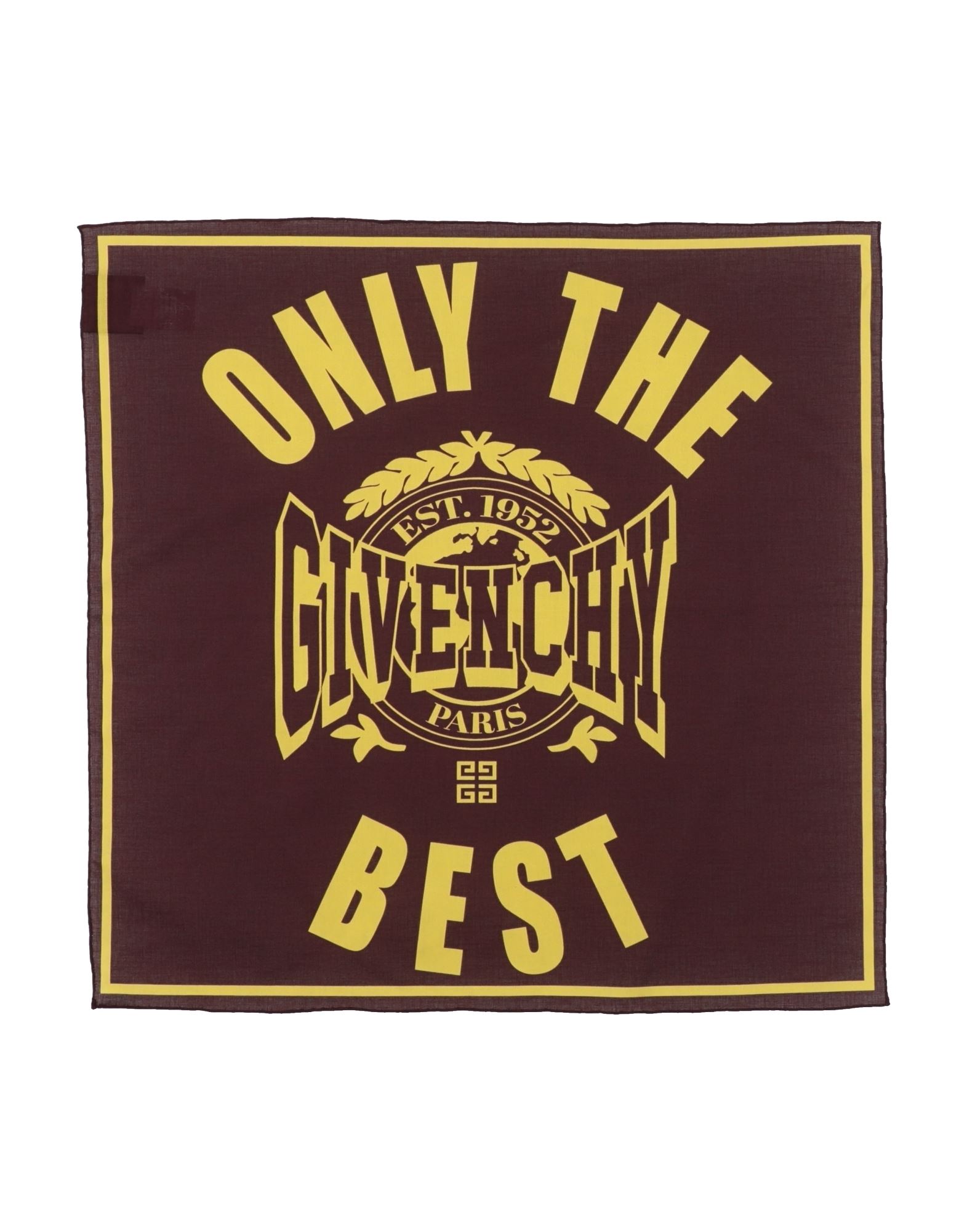 스카프, 우븐, 브랜드 로고, 투톤 패턴, 드라이클리닝, 표백 금지, 건조기 사용불가. 이미지