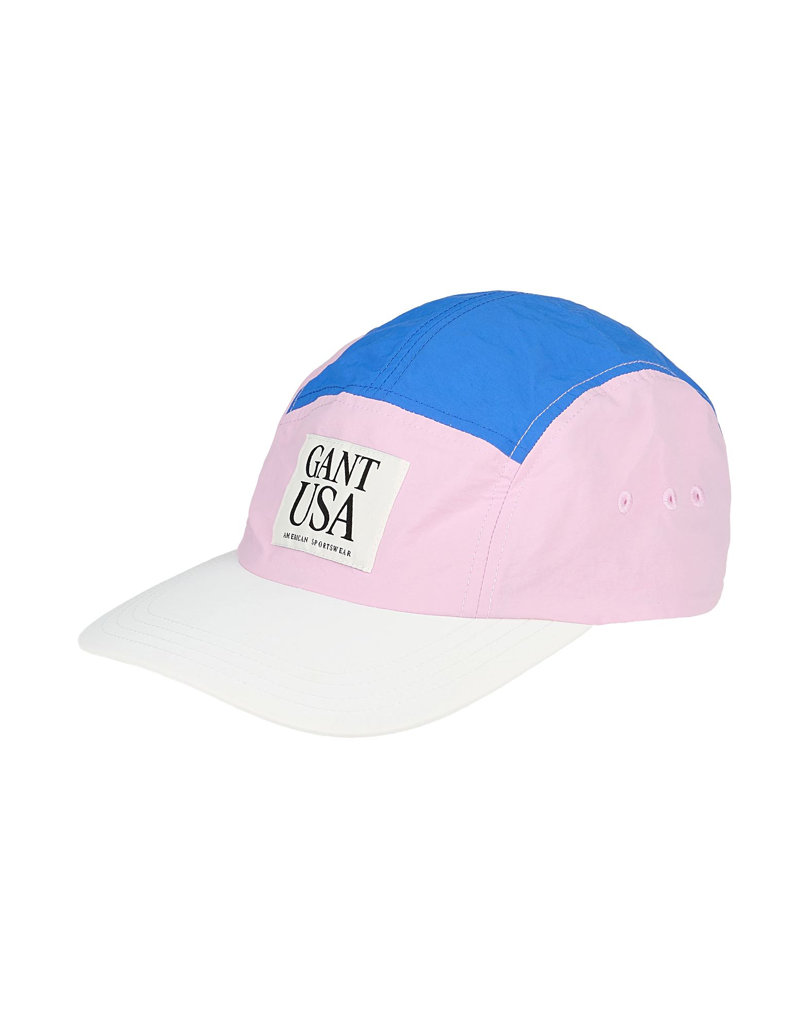 베이스볼 캡, 테크니컬 패브릭, 멀티컬러 패턴, 브랜드 로고, 하드 바이저, 조절가능 클로져, 손세탁, 표백 금지, 건조기 사용불가. 이미지