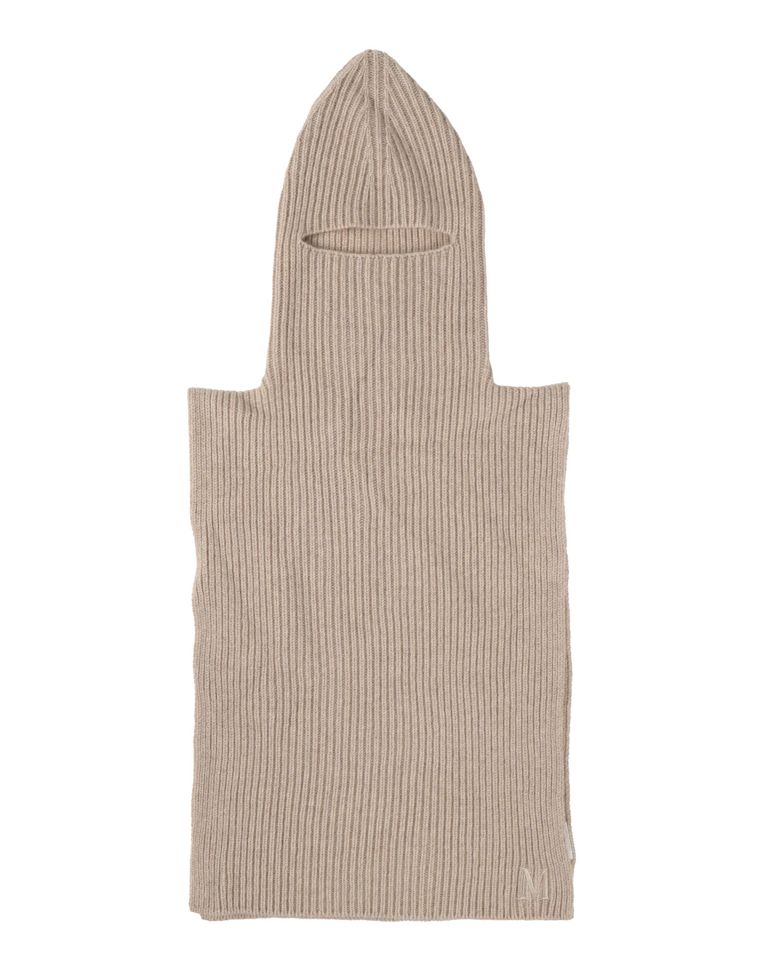 발라클라바, 니트 소재, 라이트웨이트 니트, 솔리드 컬러, 자수 로고 장식, 드라이클리닝, 표백 금지, 건조기 사용불가. 이미지