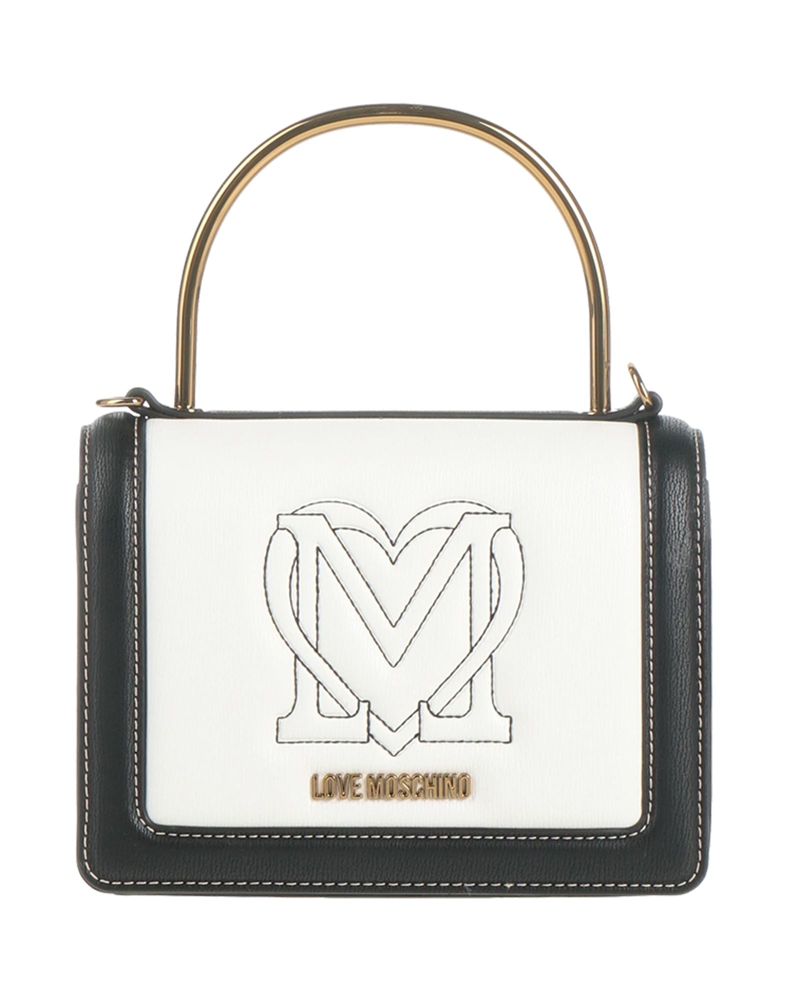 플랩백, 인조가죽, 투톤 패턴, 브랜드 로고, 자수 로고 장식, 마그네틱 클로져, 안감있음, 싱글 핸들, 탈착가능 숄더 스트랩, 스몰 스타일. 이미지