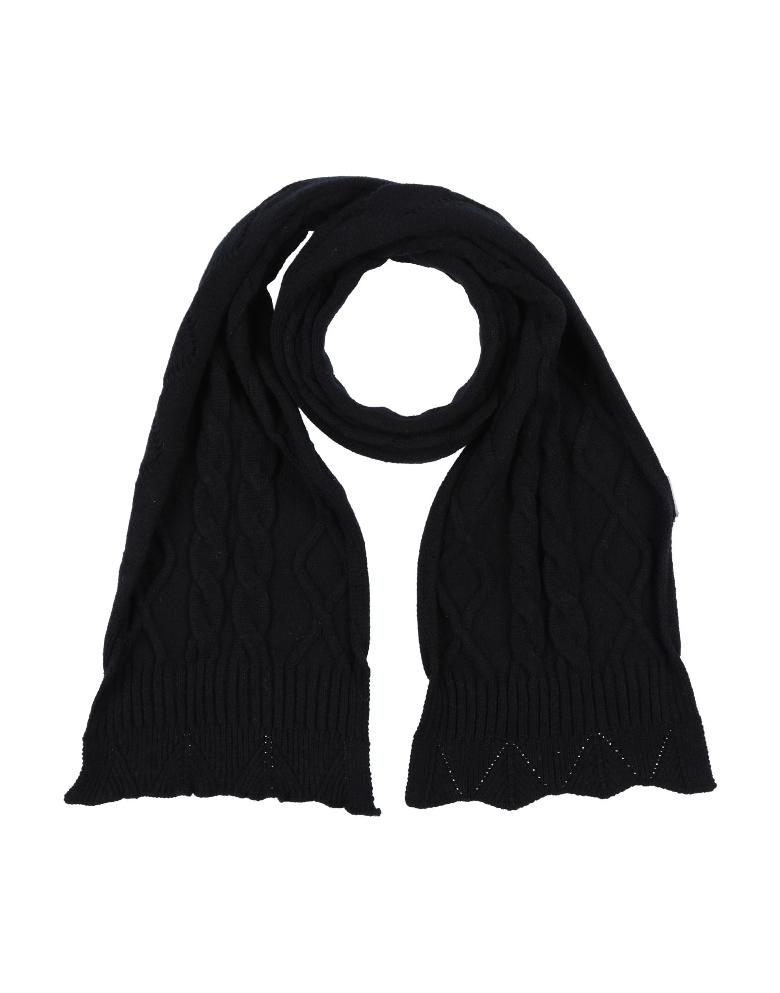 스카프 & 머플러, 니트 소재, 라이트웨이트 니트, 솔리드 컬러, 장식 부착 없음. 이미지