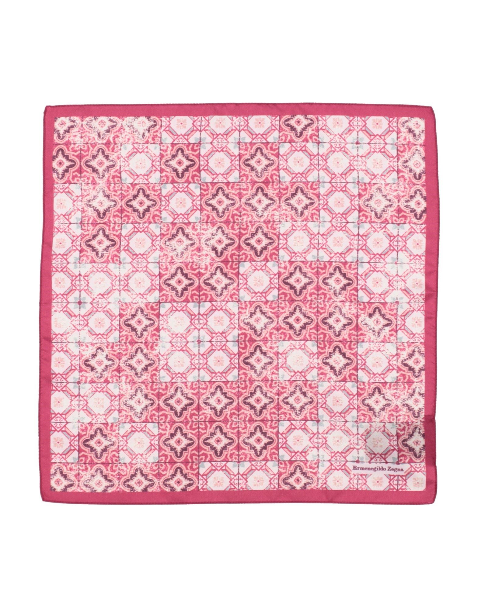 스카프, 트윌, 멀티컬러 패턴, 브랜드 로고, 드라이클리닝, 표백 금지, 건조기 사용불가. 이미지