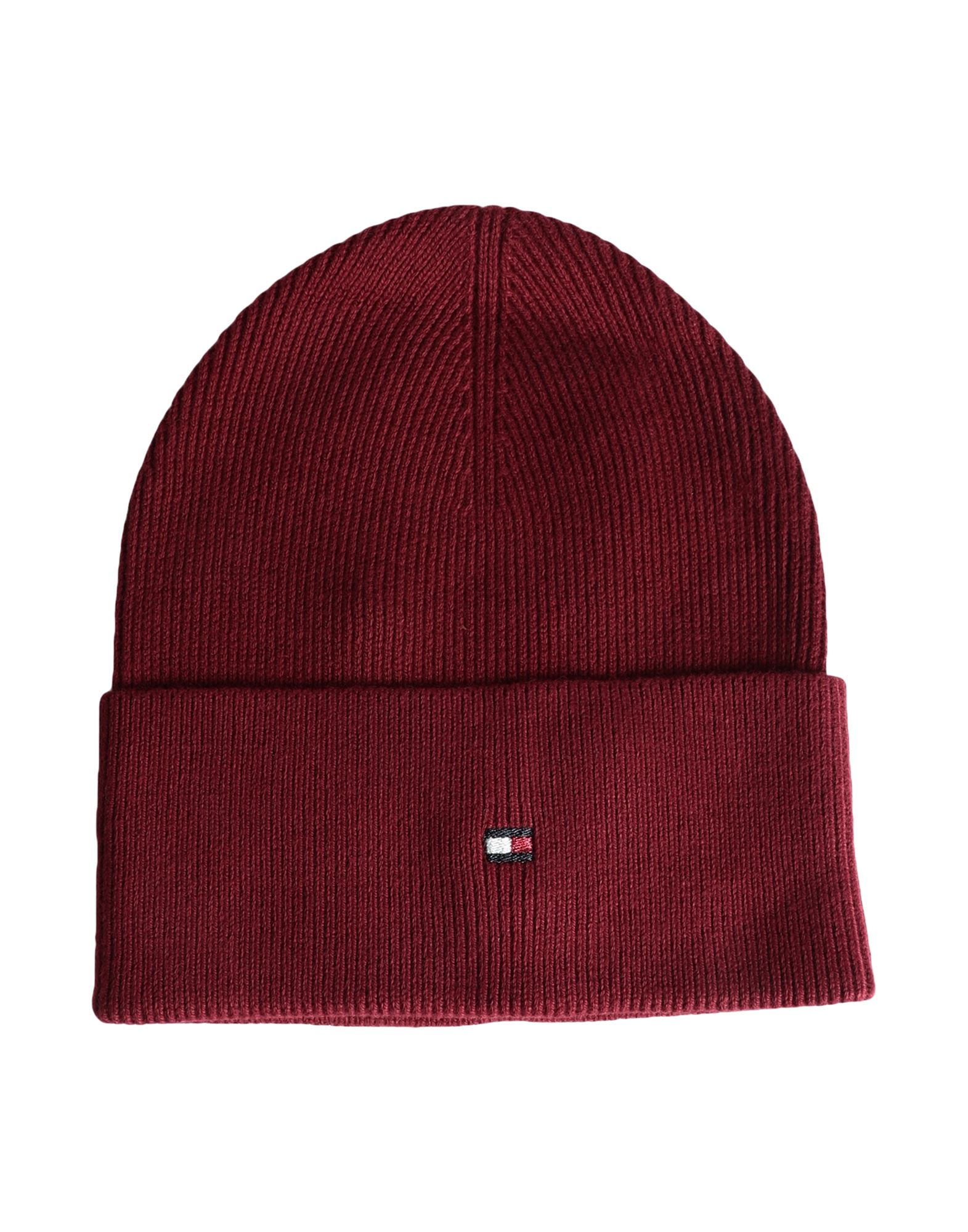 비니, 니트 소재, 리브(rib) 조직, 라이트웨이트 니트, 솔리드 컬러, 브랜드 로고. 이미지