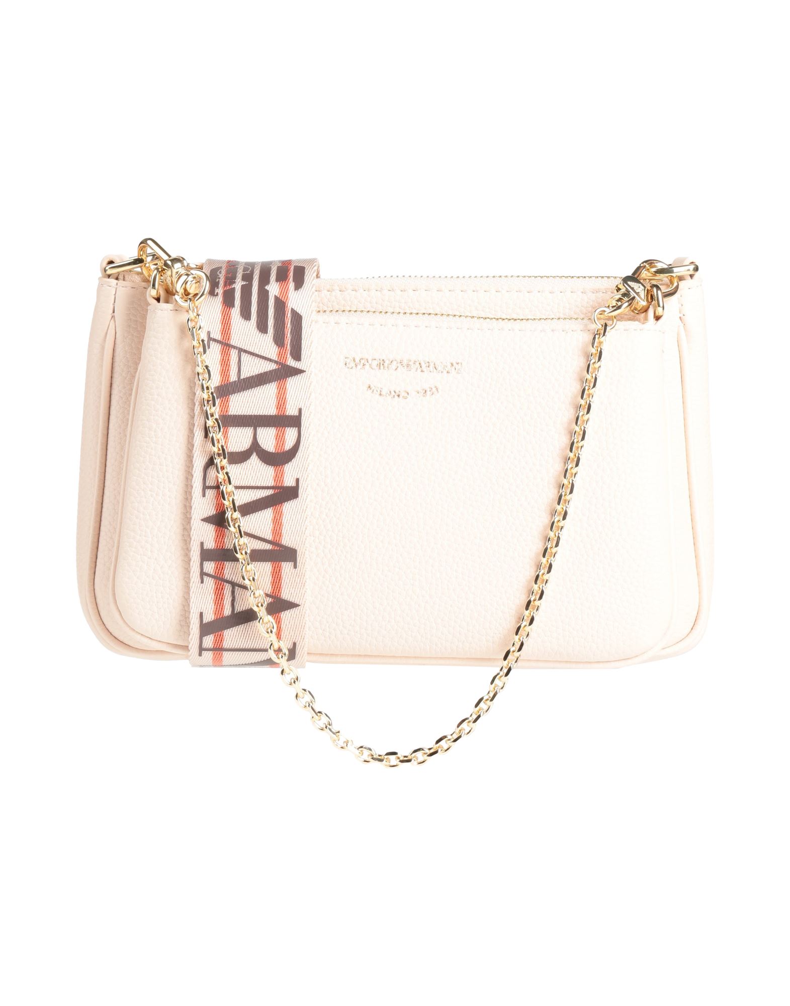 핸드백, 인조가죽, 솔리드 컬러, 디테쳐블 디테일, 지퍼 여밈, 안감있음, 분리 가능한 핸들, 더블 스트랩, 콘트라스트 스트랩, 미디엄 스타일. 이미지