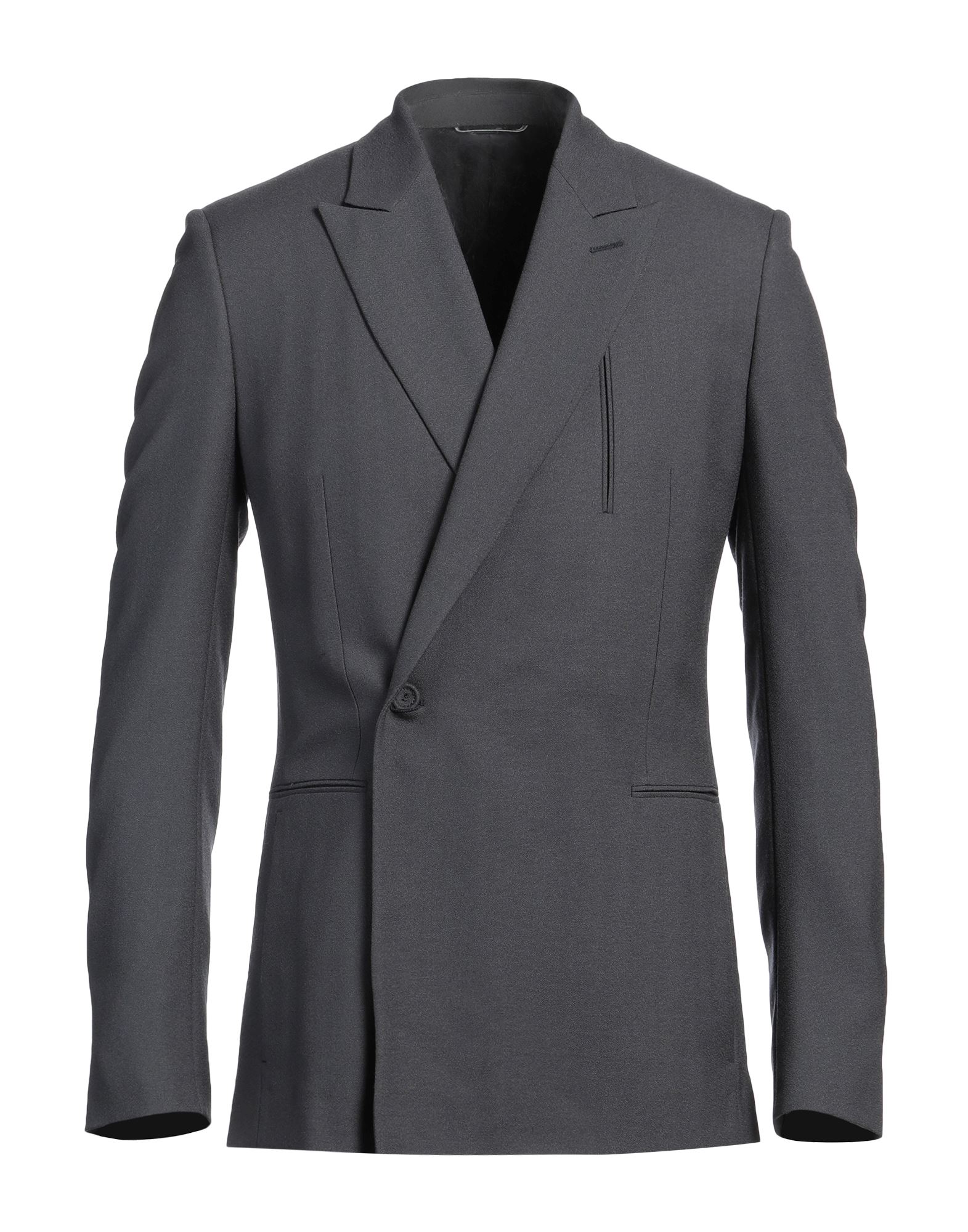 더블 브레스티드 블레이저, 울 보일, 장식 부착 없음, 솔리드 컬러, 라펠, 롱 슬리브, 안감있음, 버튼 여밈, 멀티 포켓, 드라이클리닝, 표백 금지, 건조기 사용불가, 이 브랜드는 사이즈가 크게 나옵니다. 이미지