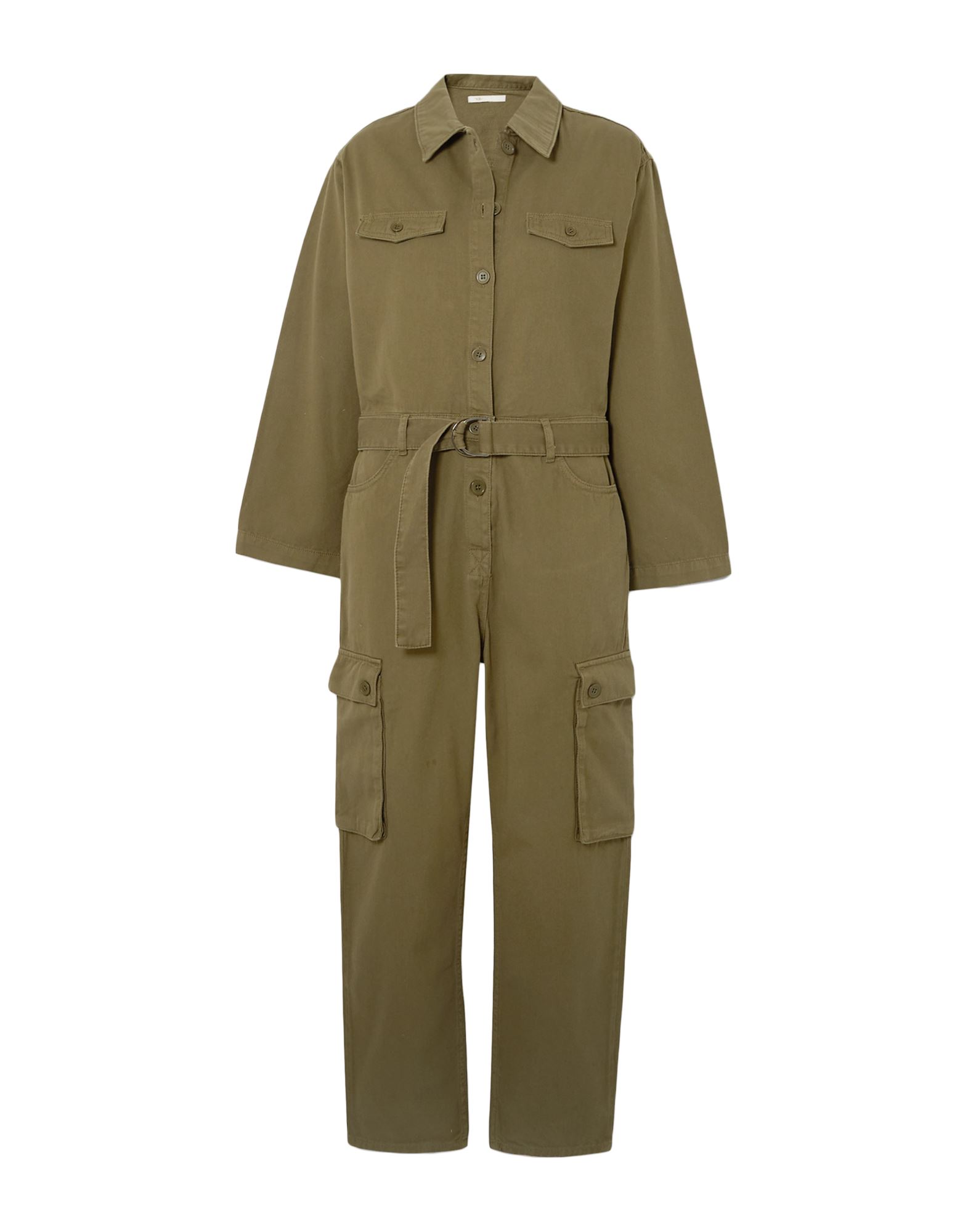 개버딘, 벨트, 솔리드 컬러, 롱 슬리브, 클래식 칼라, 멀티 포켓, 버튼 여밈, 프론트 클로져. 이미지