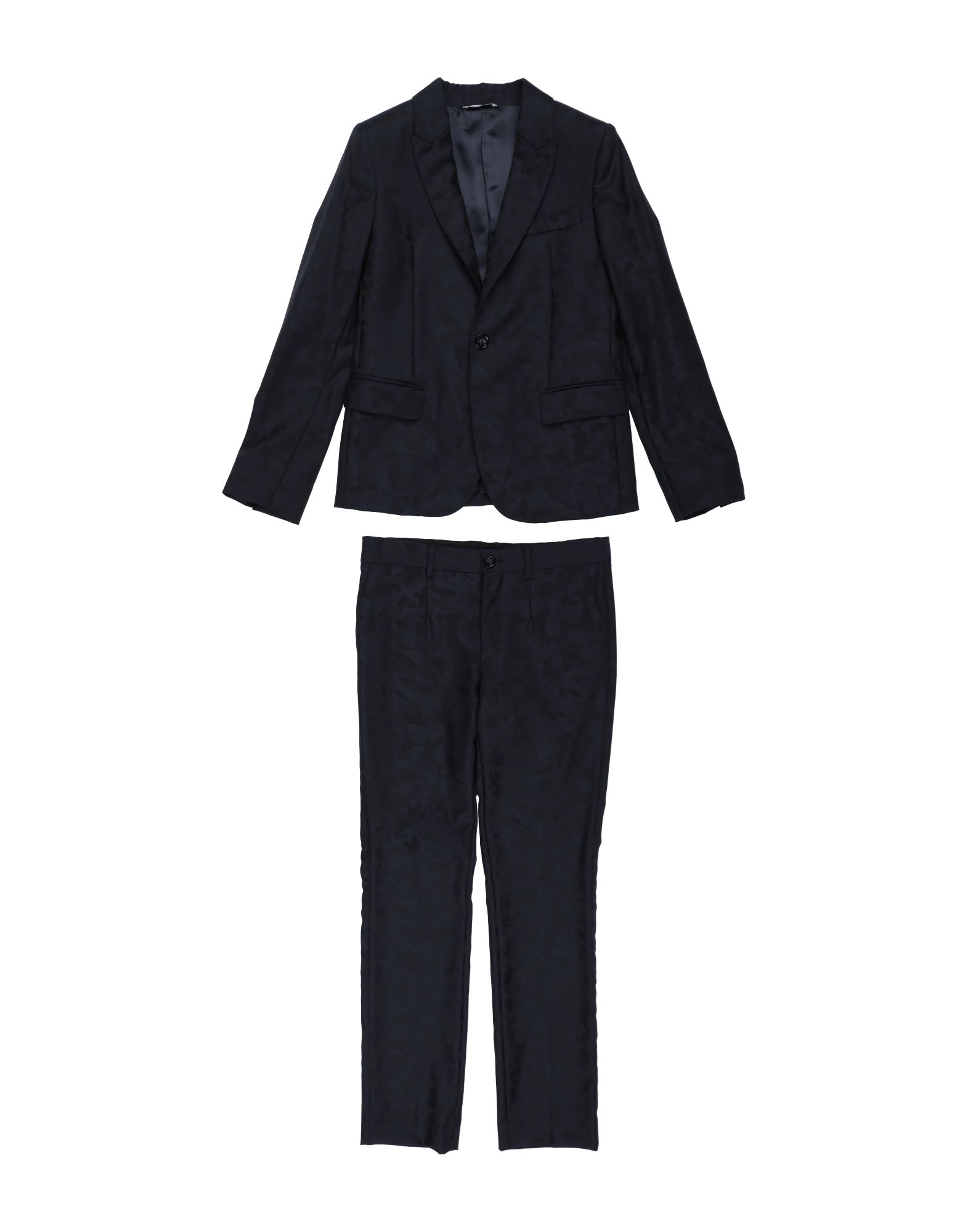 울 보일, 자카드, 장식 부착 없음, 카무플라주 패턴, 라펠, 싱글브레스티드, 롱 슬리브, 안감있음, 버튼 여밈, 멀티 포켓, 노멀 웨이스트, 물세탁 불가, 드라이클리닝 가능, 표백 금지, 건조기 사용불가, 최대 110degreec 다림질, 싱글브레스티드 자켓. 이미지