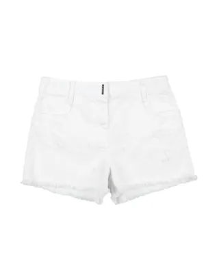데님, 디스트레스드 효과, 스트레치 패브릭, 솔리드 컬러, 브랜드 로고, 컬러 워싱, 지퍼 여밈, 포켓 5개, 세탁기로 세탁, 표백 금지, 건조기 사용불가. 이미지