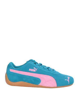 로우탑 스니커즈 & 스포츠 슈즈, puma speedcat og, 주트 솔, 투톤 패턴, 브랜드 로고, 레이스업 여밈, 라운드 토, 가죽 소재의 내부, 고무 밑창, 동물성 비섬유 자재 함유. 이미지