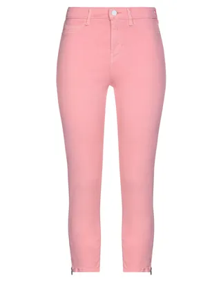 데님, 스터드, 솔리드 컬러, 컬러 워싱, 노멀 웨이스트, 버튼 & 지퍼, 멀티 포켓, 스트레치, 프론트 클로져. 이미지
