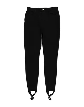 데님, 버튼 여밈, 솔리드 컬러, 테이퍼드 레그, 멀티 포켓, 레귤러 핏. 이미지