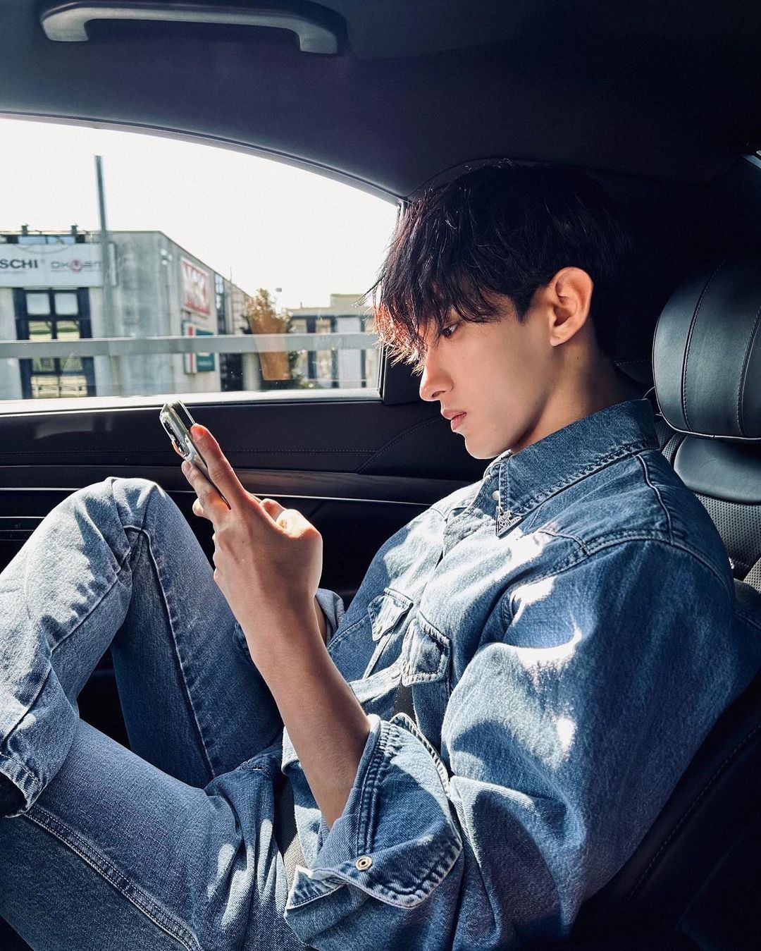 깔끔한 데님 셔츠는 요래👔⁠ 이미지9