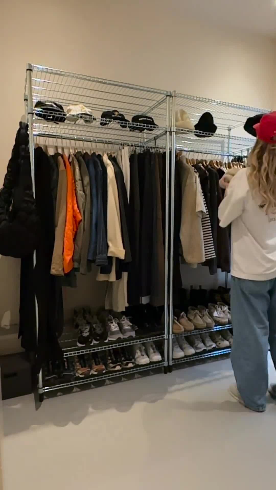 옷질 필수품📦이케아 행거 옷장👕🥼⁠ 이미지