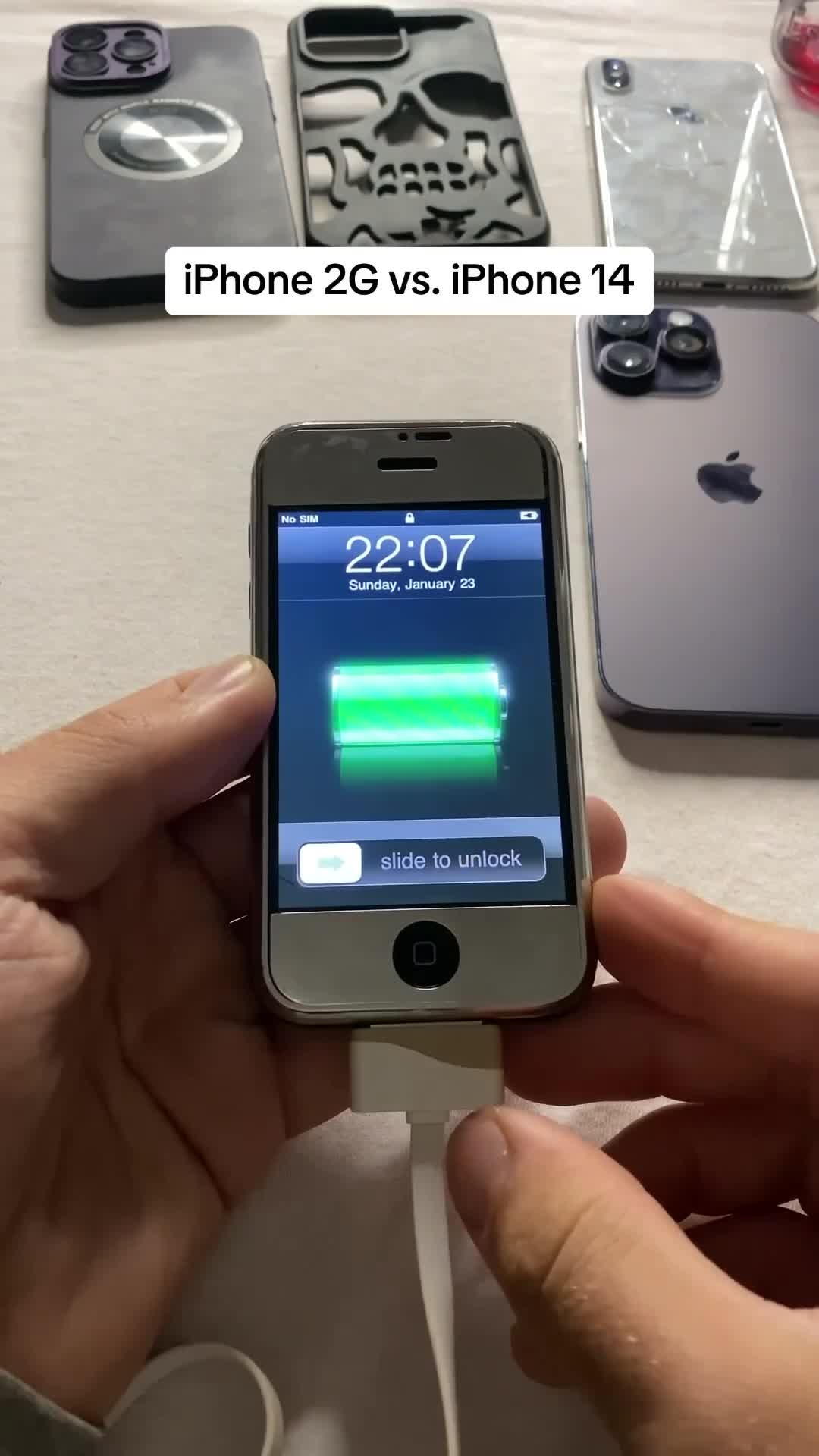 아이폰📱📶옛날 감성🆚요즘 감성⁠ 이미지