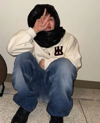 힙합은 와이드데님이여👖🎤⁠ 이미지