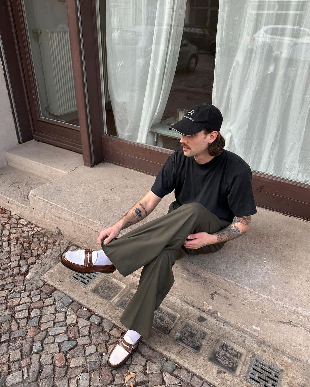 깔끔한 브라운 스펙테이터 로퍼👞 이미지
