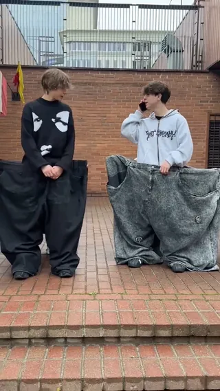 배기바지 바쿠쌉꿀빠👖👍🏻 이미지